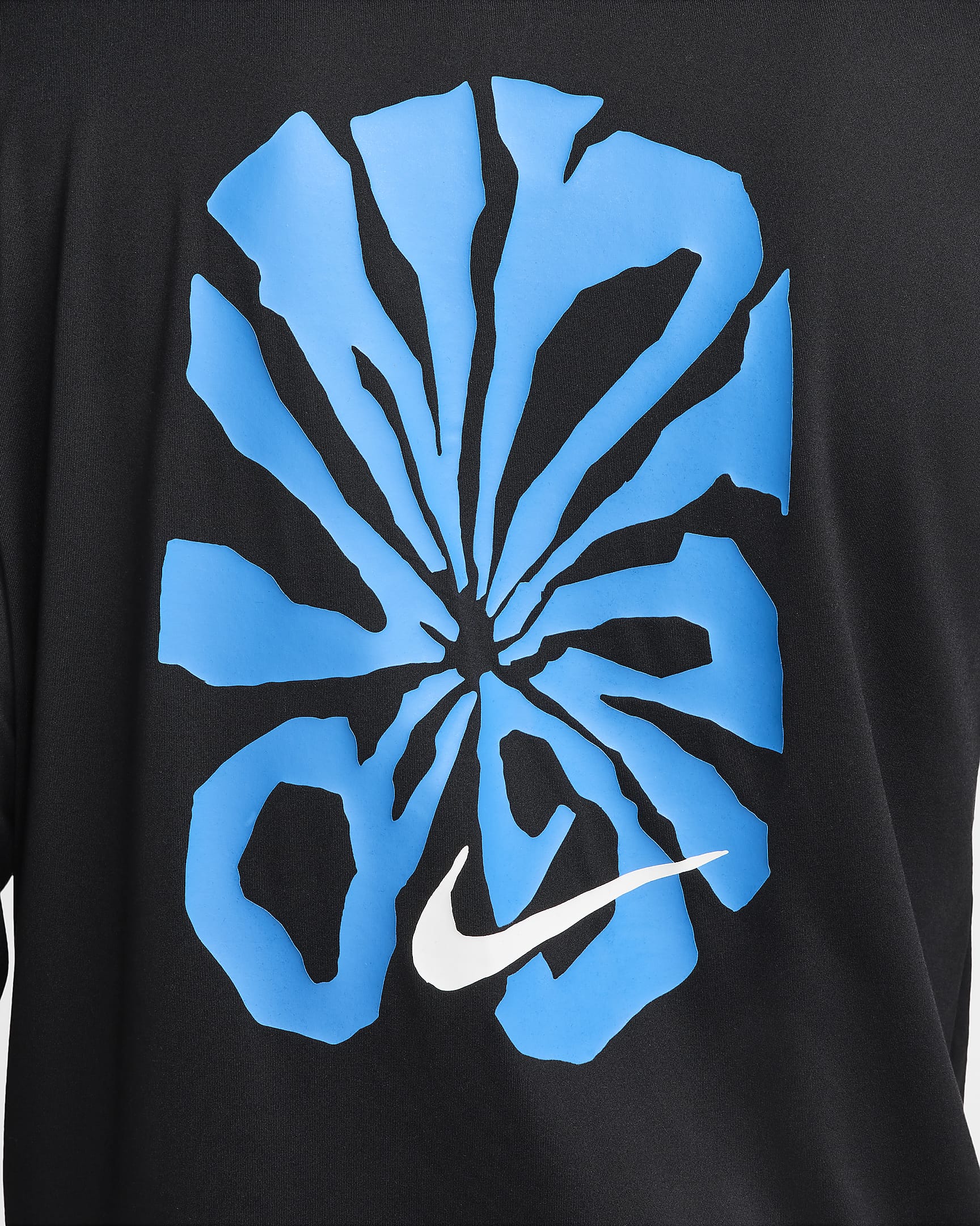 Nike Element Run Energy Men's Dri-FIT 1/4-Zip Running Top - Black/Light Photo Blue