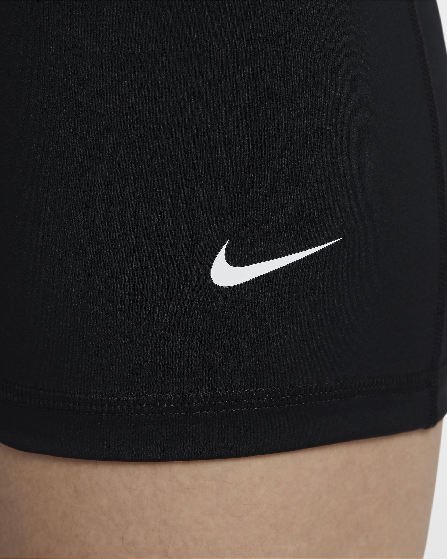 Nike Pro Sculpt Women's High-Waisted 7.5cm (approx.) Biker Shorts - Black/White