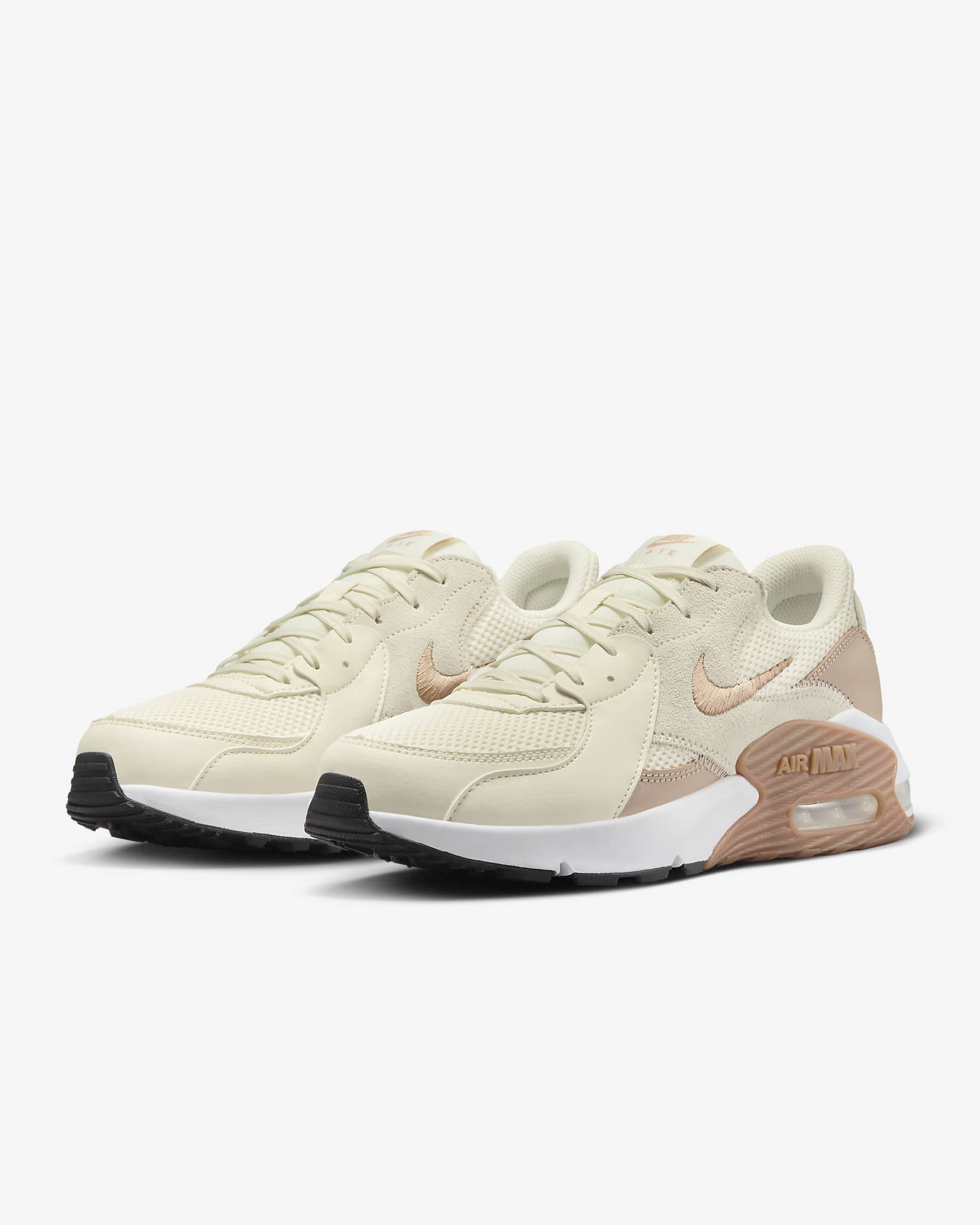 Tenis para mujer Nike Air Max Excee - Leche de coco/Cáñamo/Broncino/Oro team