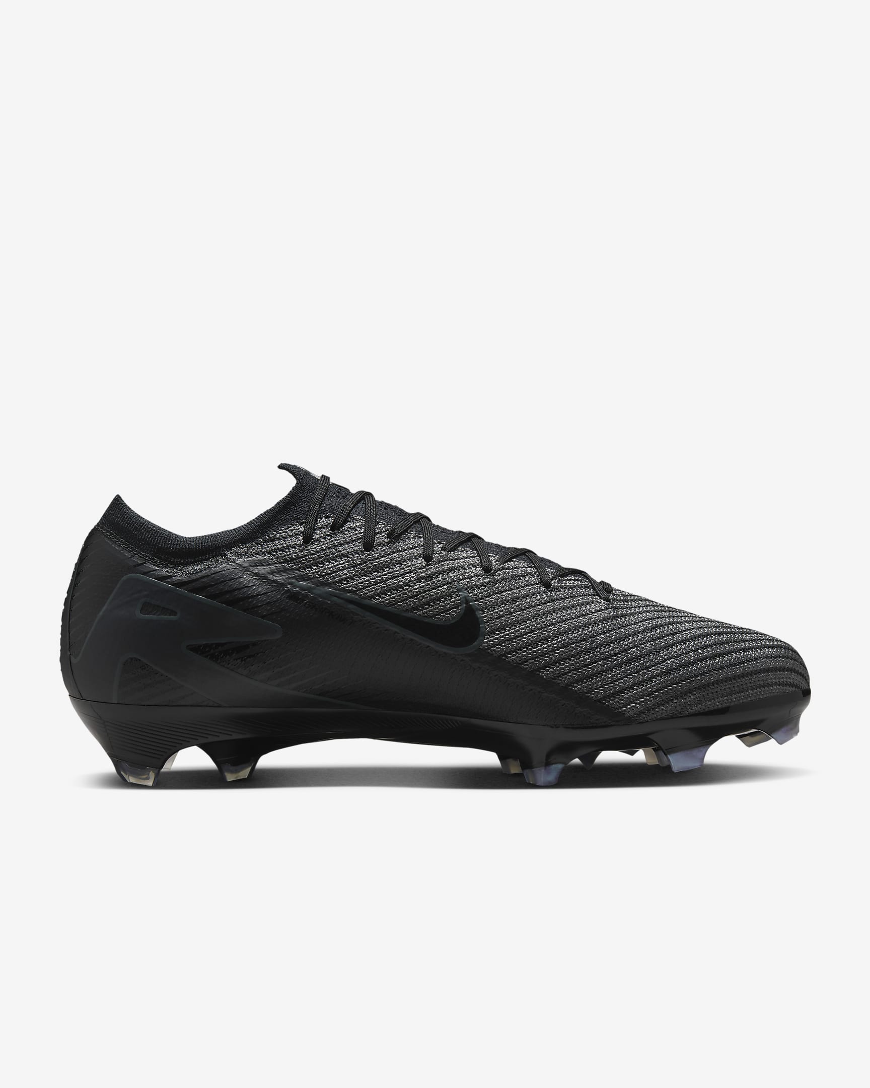 Nike Mercurial Vapor 16 Elite FG Low-Top Soccer Cleats - Black/Deep Jungle/Black