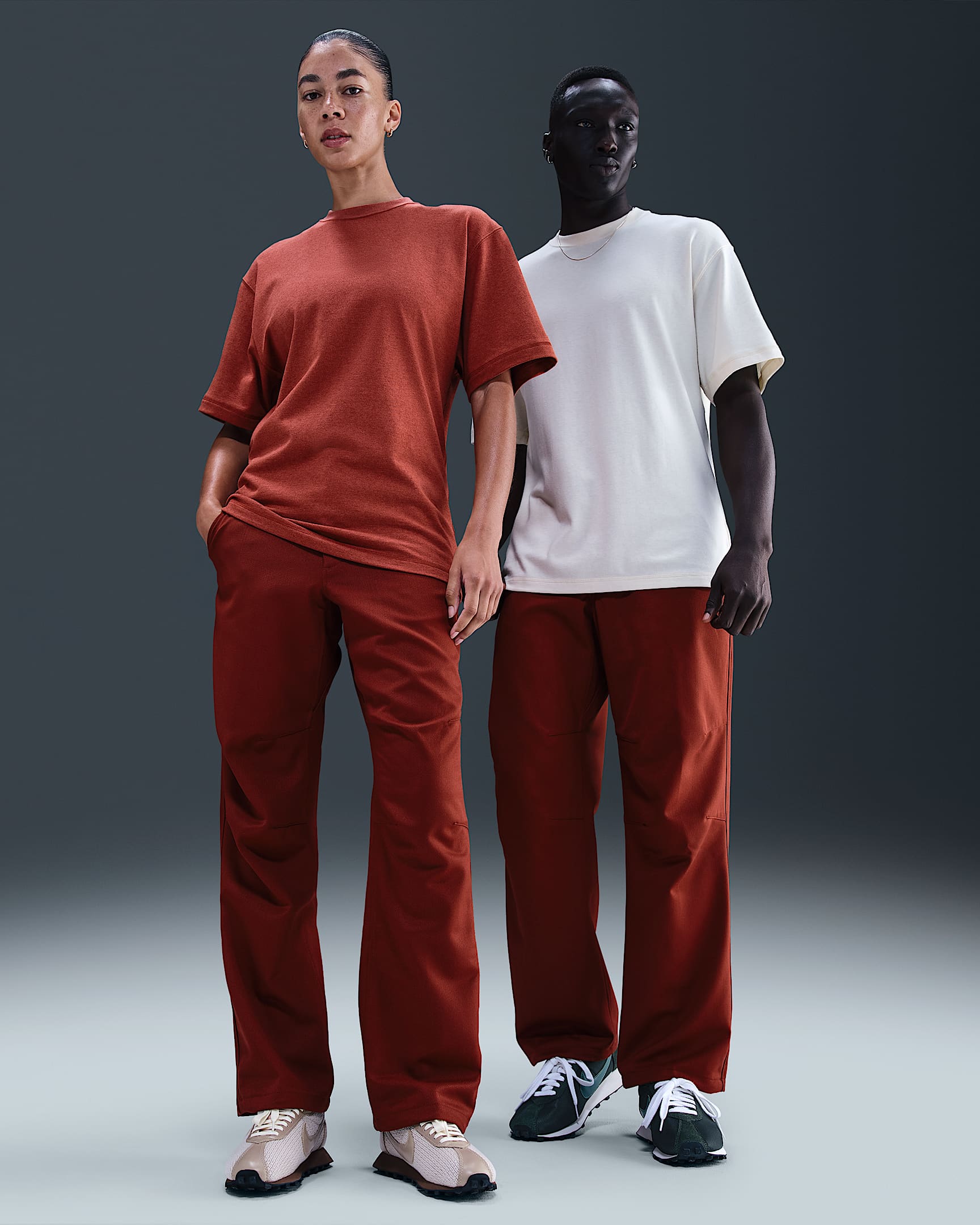 Nike Wool Classics Woven Trousers - Mars Stone