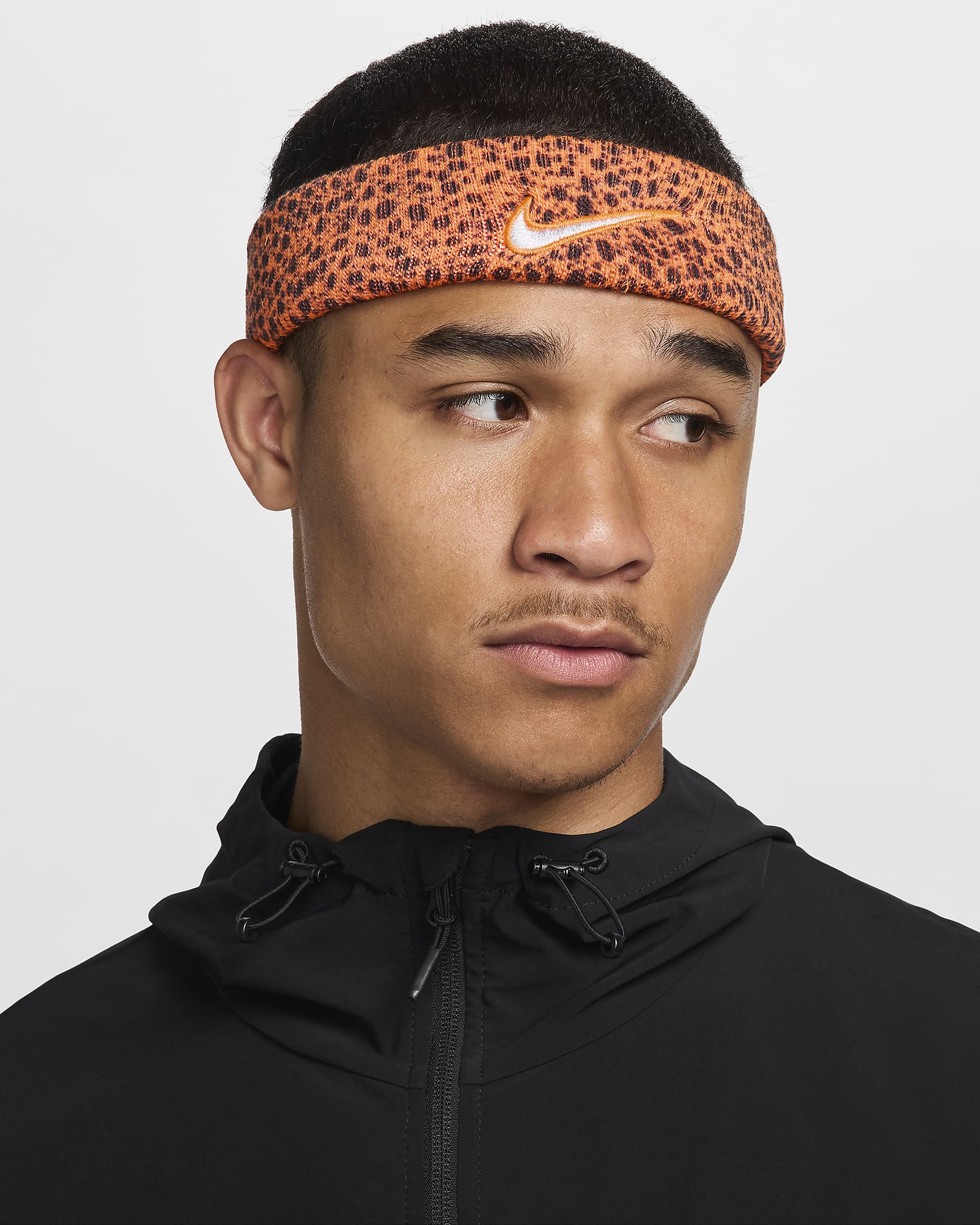 Nike Headband - Total Orange/Dark Obsidian