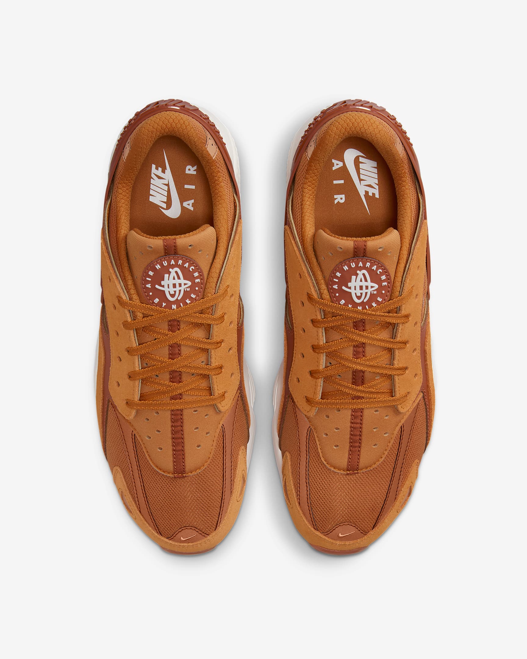 Nike Air Huarache Runner Men's Shoes - Monarch/Dark Russet/Gum Dark Brown/Sail