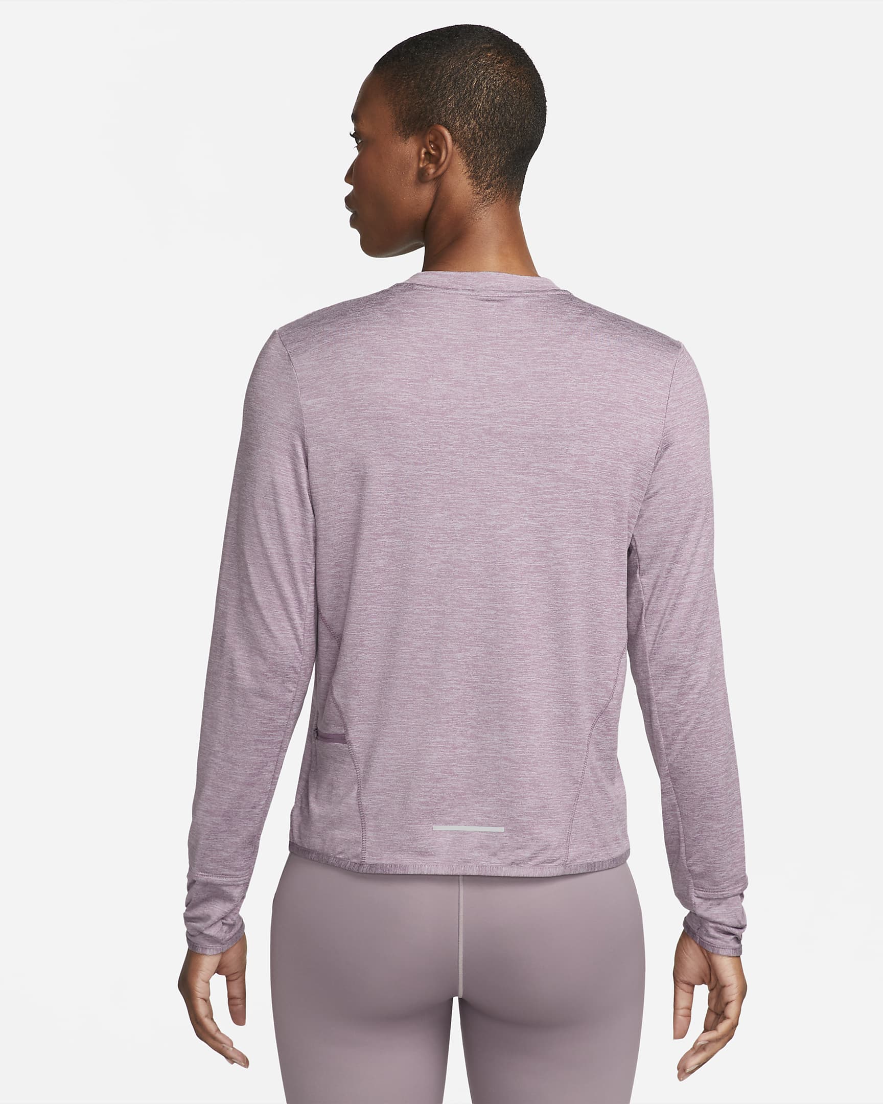 Nike DriFIT Swift UV Women's CrewNeck Running Top. Nike HU