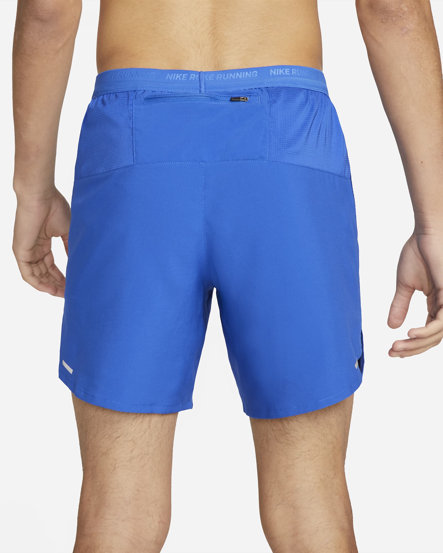 Nike Stride Men's Dri-FIT 18cm (approx.) 2-in-1 Running Shorts - Game Royal/Black/Black