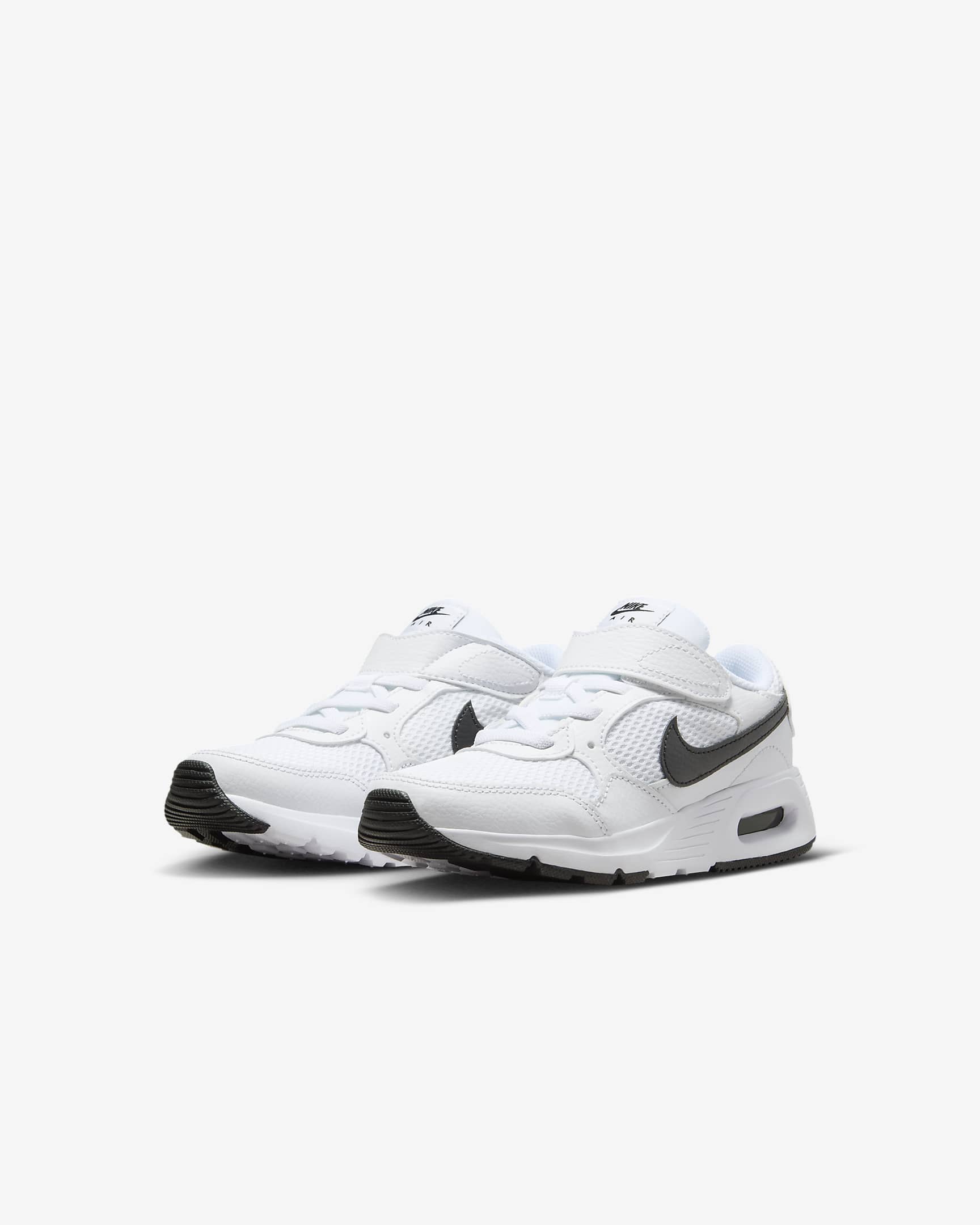 Nike Air Max SC Younger Kids' Shoes - White/White/Black