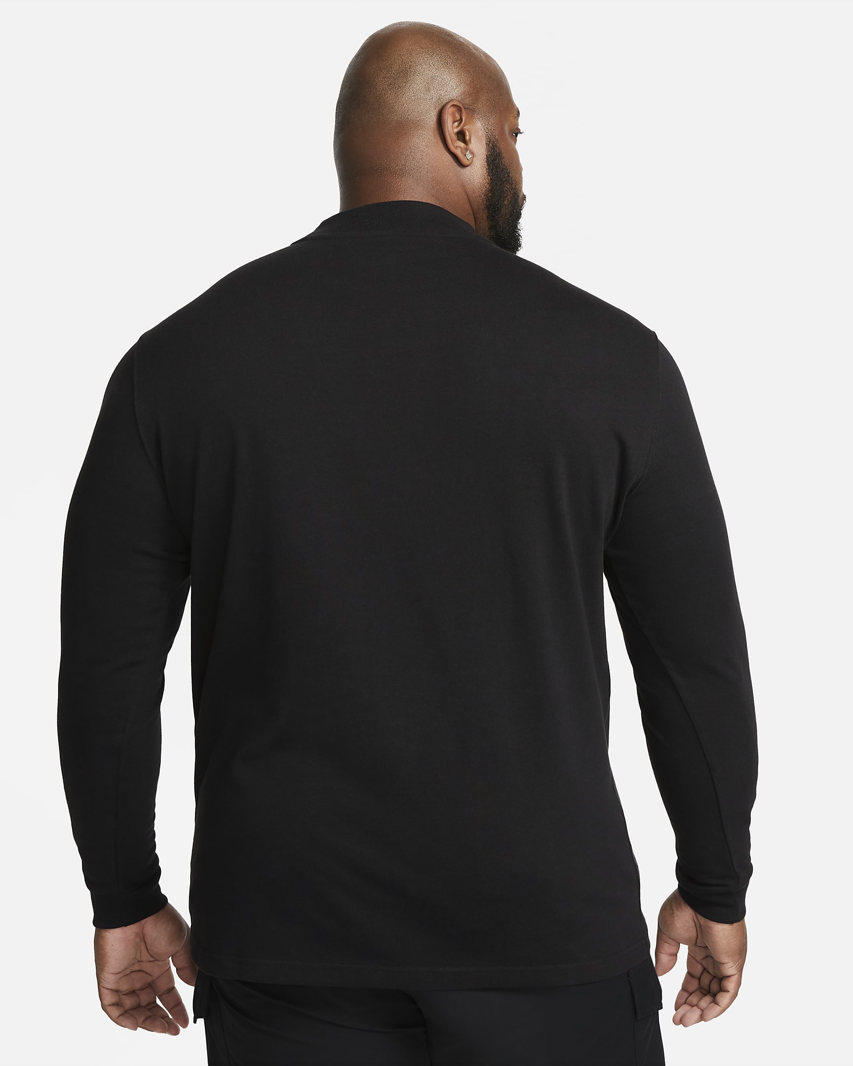 Nike Life Men's LongSleeve MockNeck Top. Nike CA