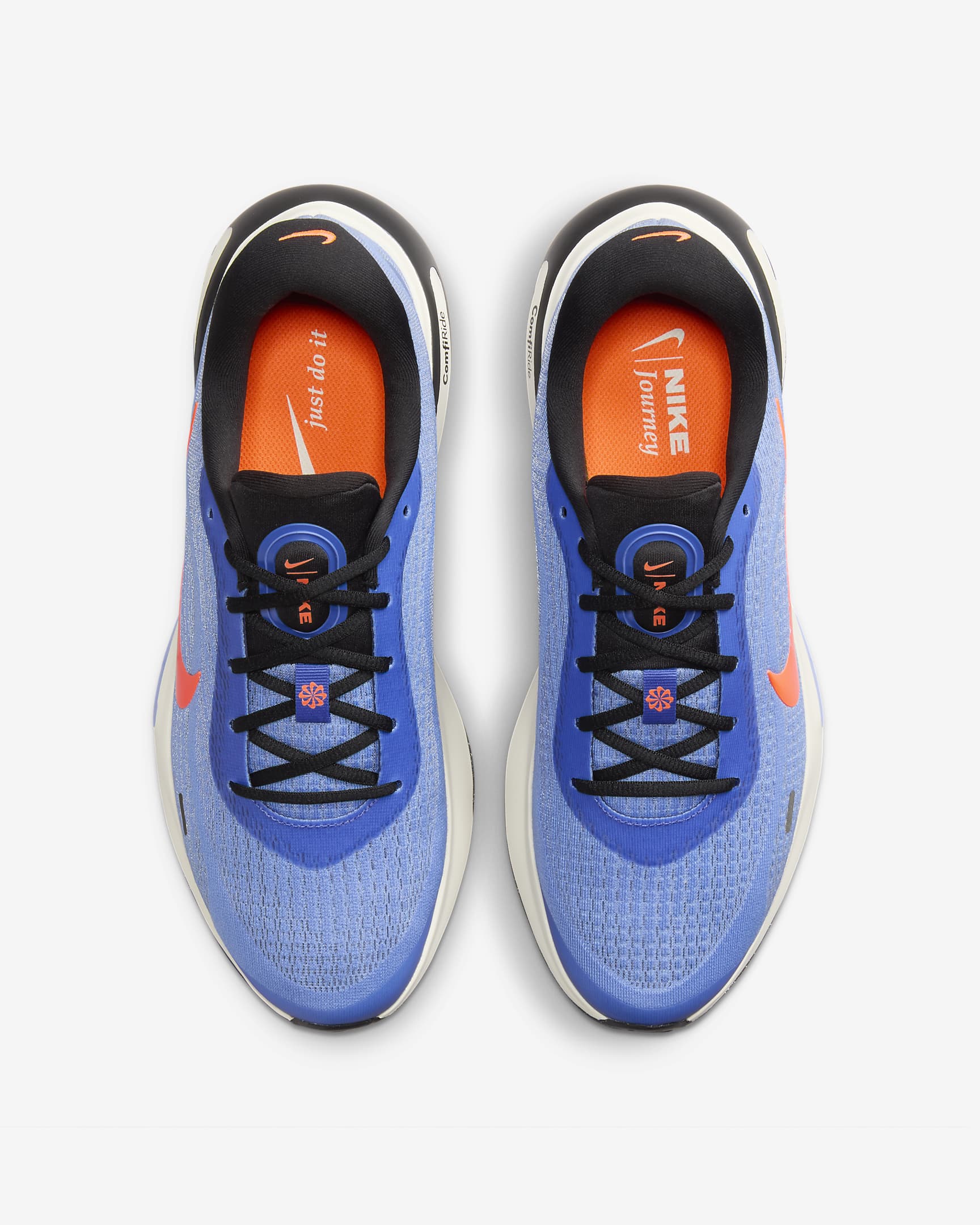 Nike Journey Run Men's Road Running Shoes - Deep Royal/Astronomy Blue/Pale Ivory/Hyper Crimson