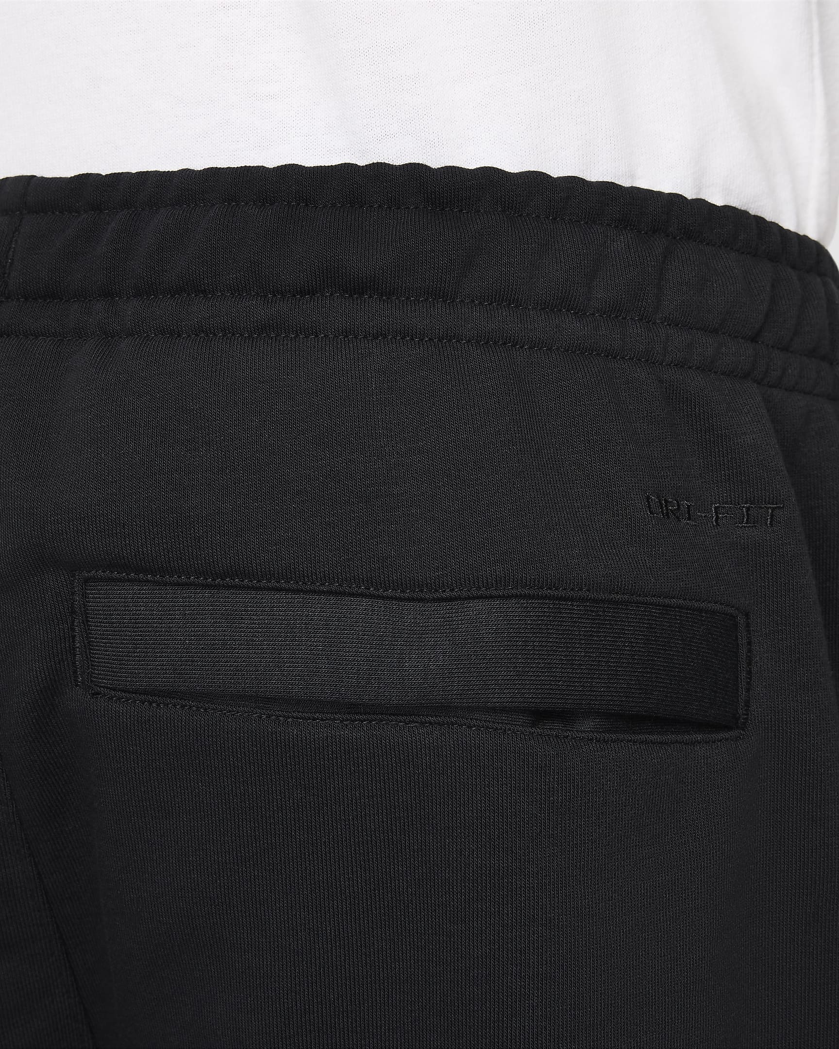 Pantalon de jogging de fitness en tissu Fleece Dri-FIT Nike Swoosh pour homme - Noir/Noir