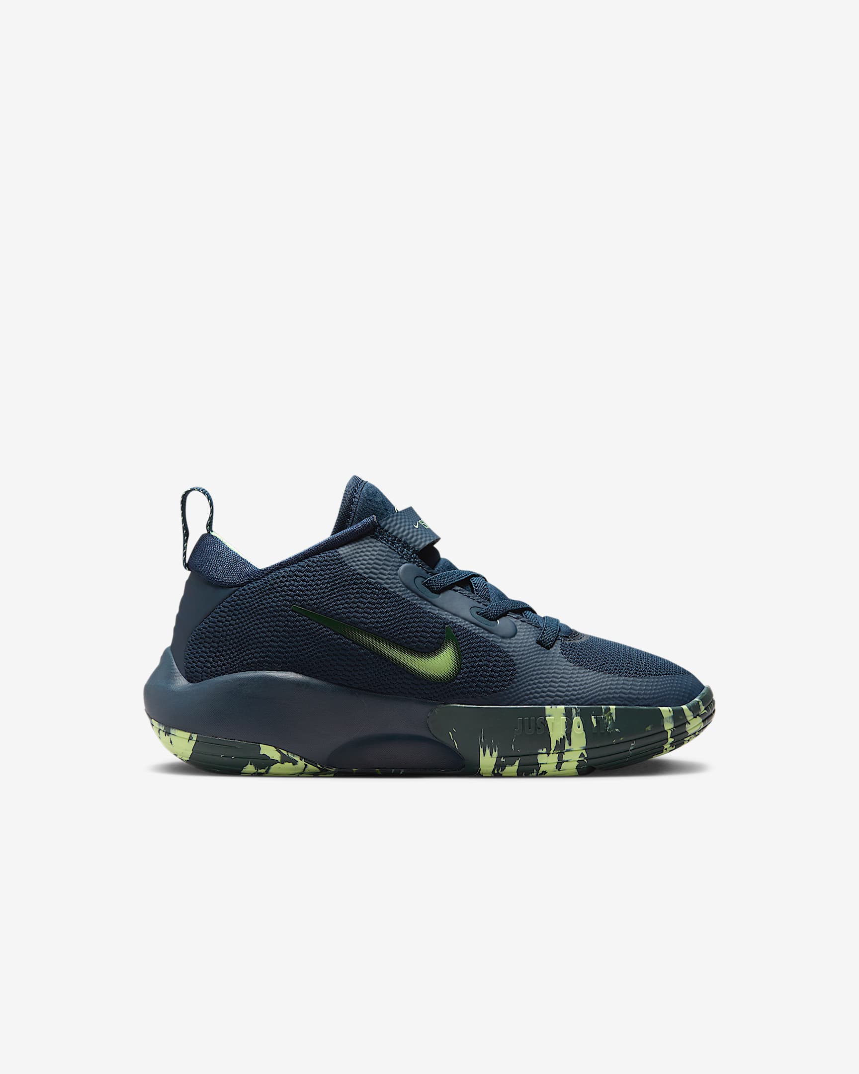 Nike IsoFly Little Kids' Shoes - Armory Navy/Vintage Green/Barely Volt