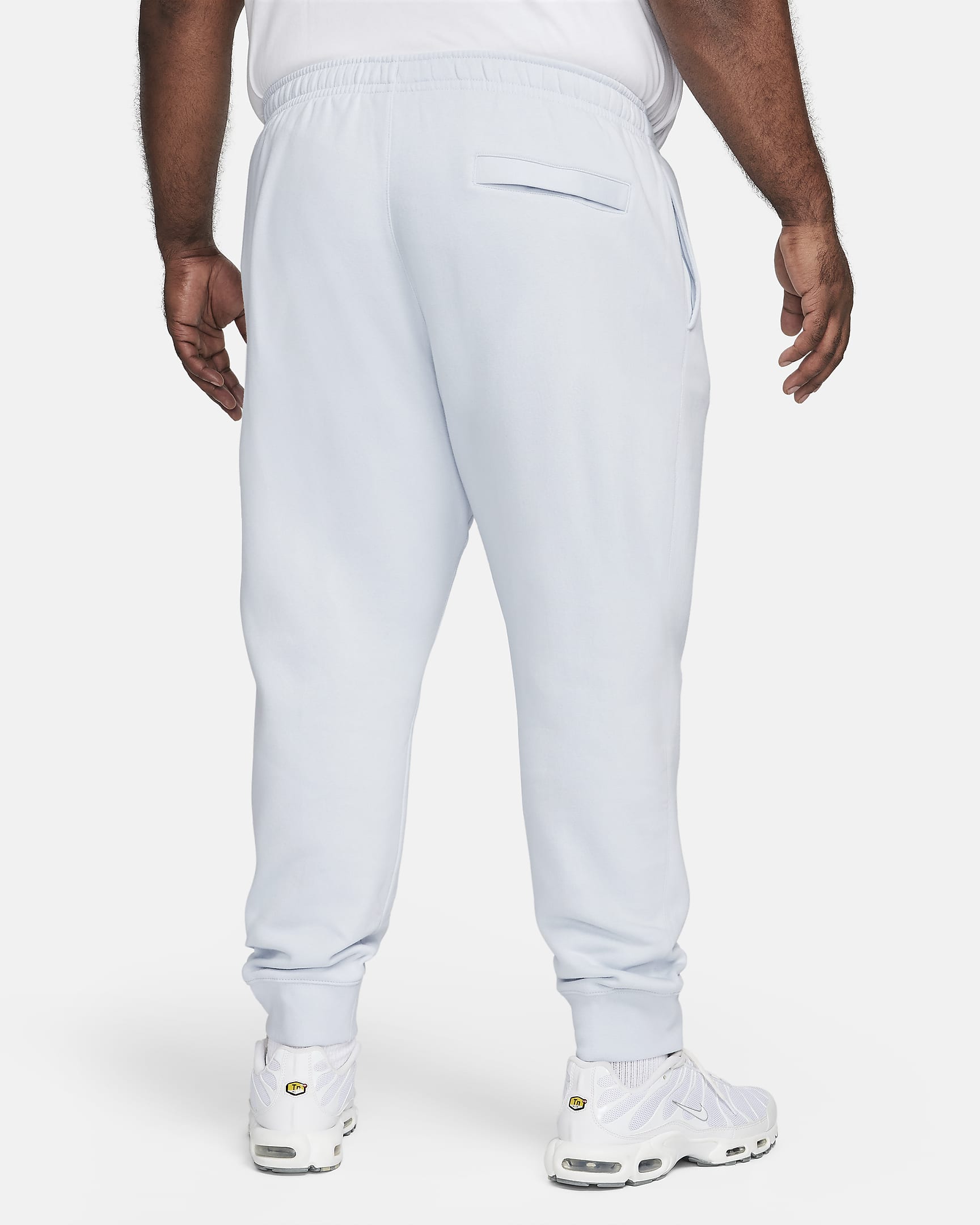 Pantalon de jogging Nike Sportswear Club Fleece - Pure Platinum/Pure Platinum/Blanc