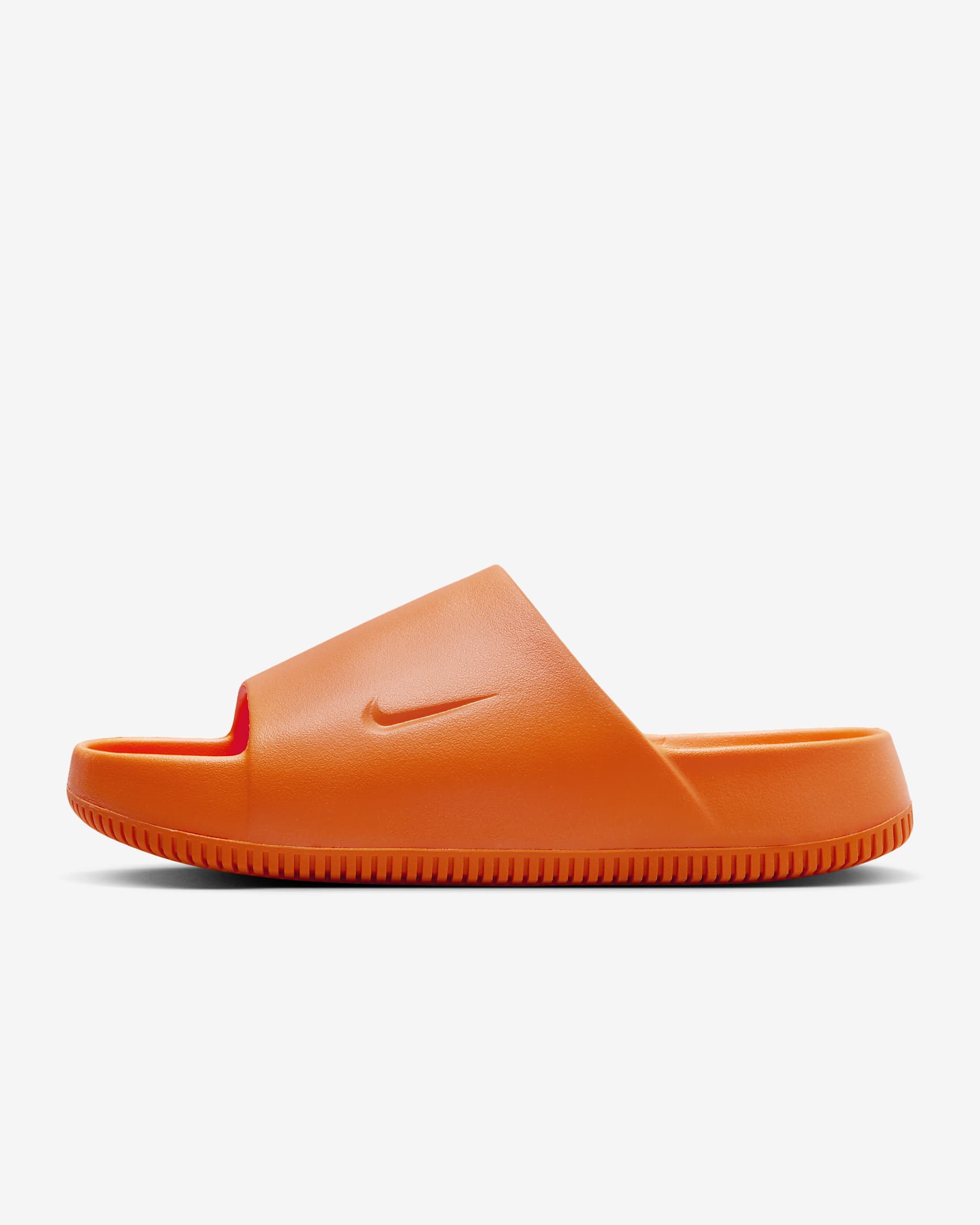 Nike Calm Men's Slides - Bright Mandarin/Bright Mandarin