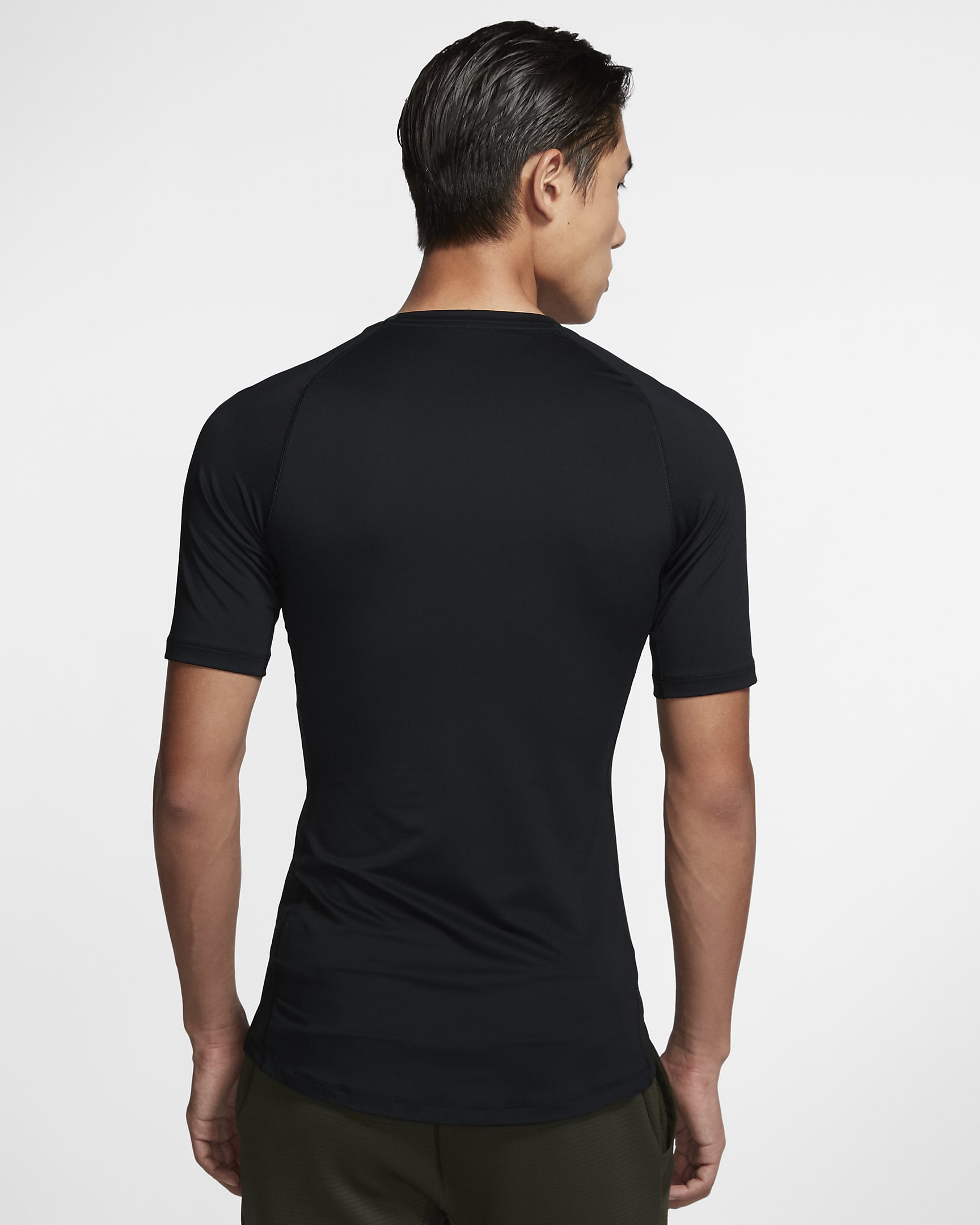 Nike Pro Men's Tight-Fit Short-Sleeve Top. Nike IN