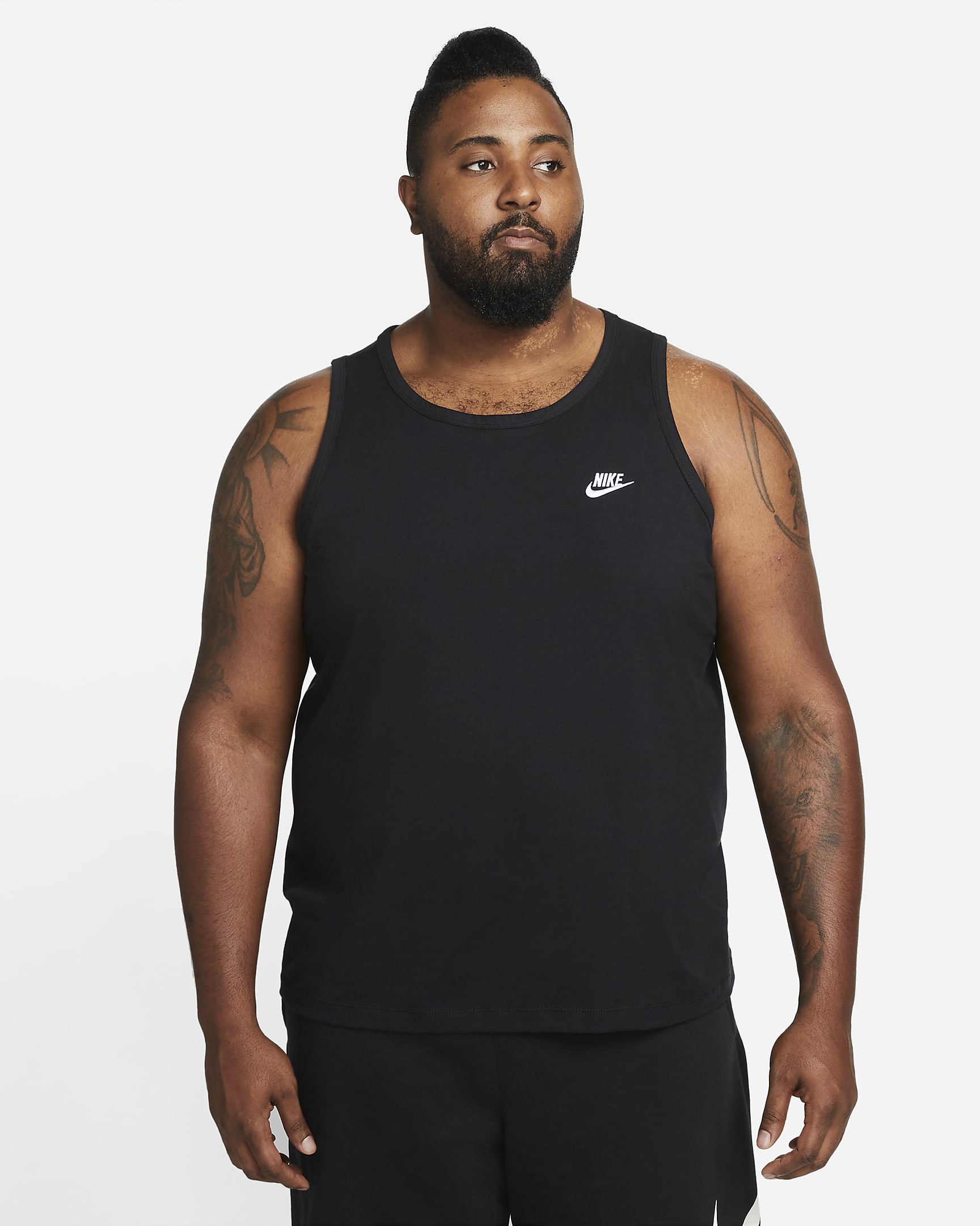 Nike Sportswear Club Men's Tank Top - Black/White