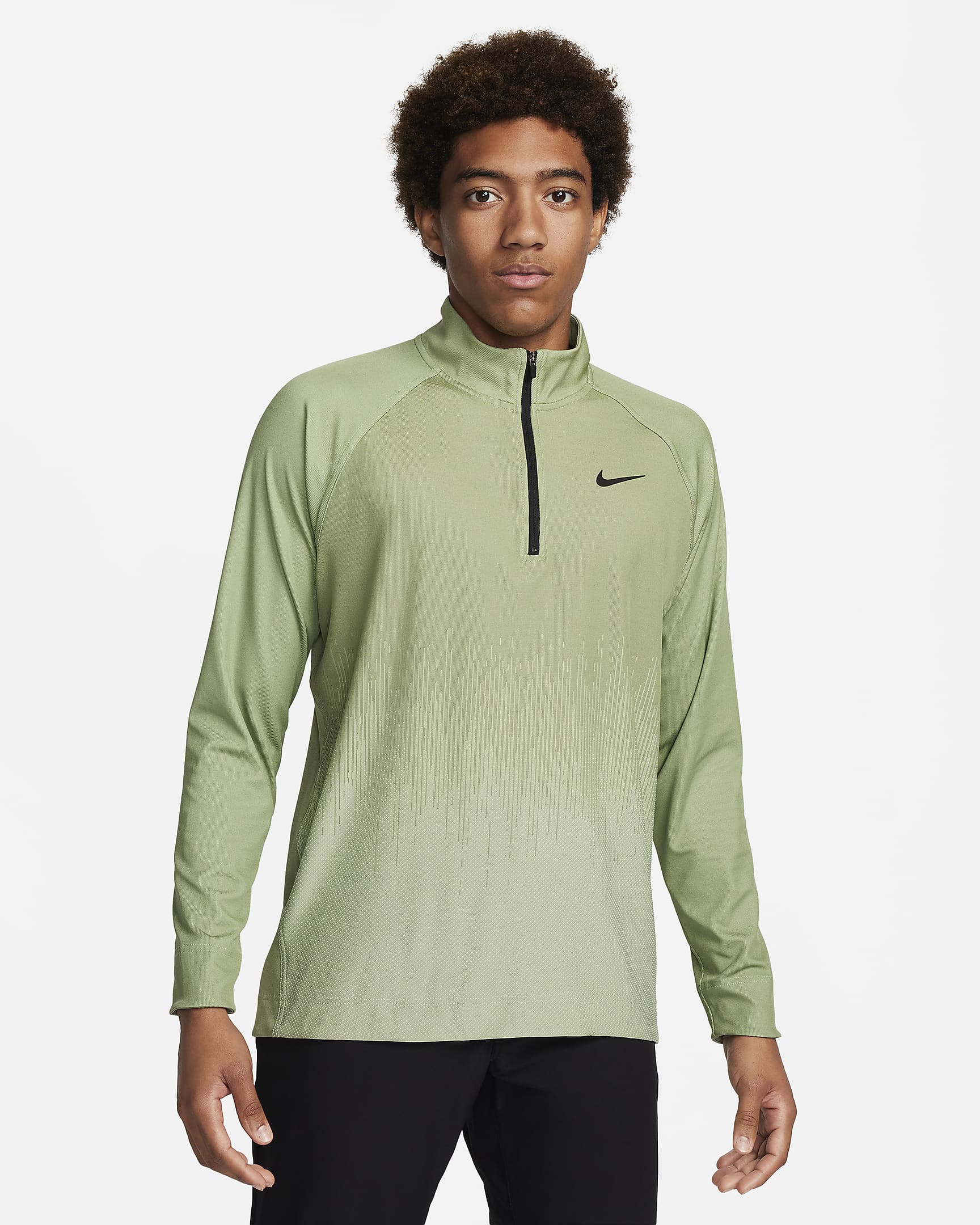 Nike Tour Men's Dri-fit Adv 1 2-zip Golf Top. Nike Uk