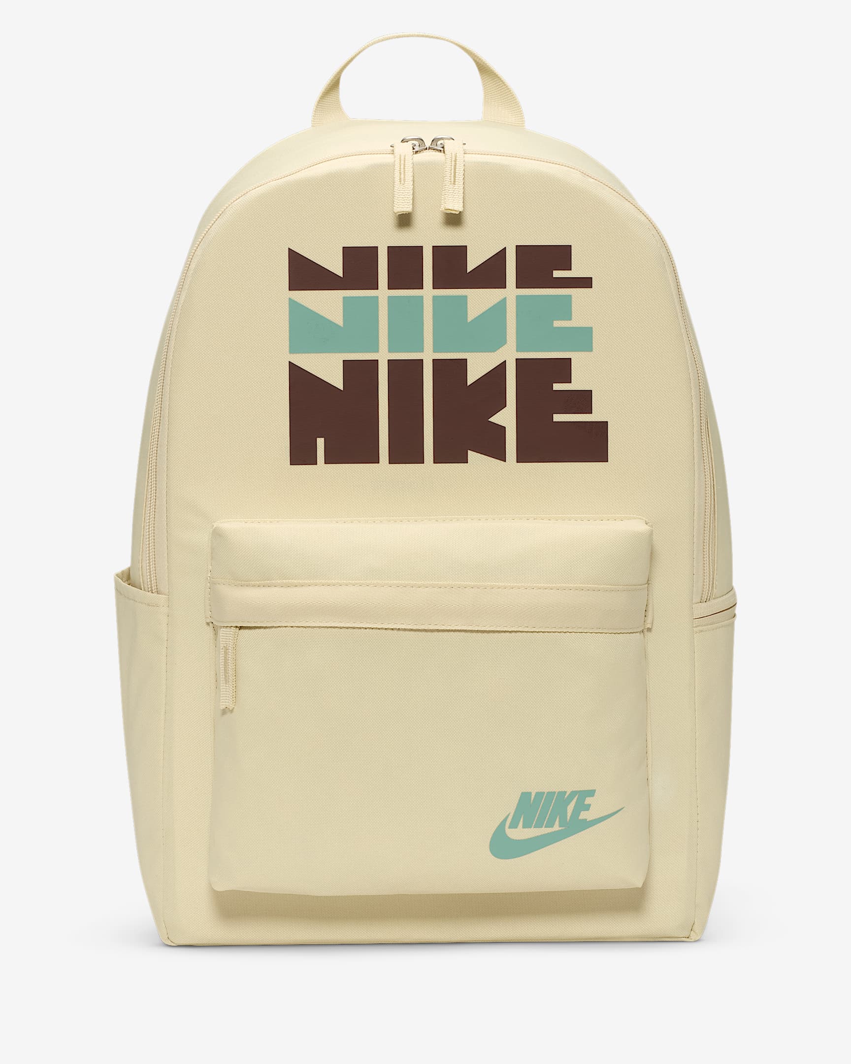 Mochila (25 L) Nike Heritage - Caqui claro/Burdeos enérgico/Cañón