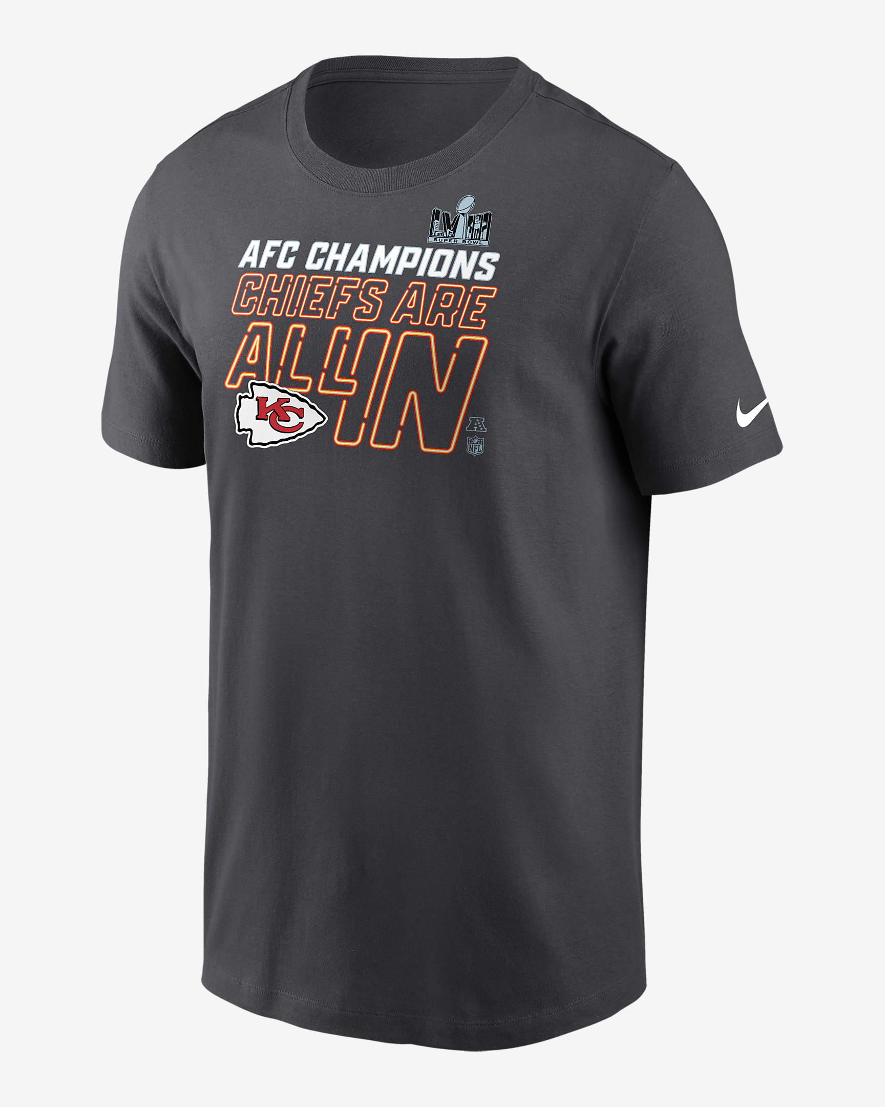 Kansas City Chiefs 2023 AFC Champions Trophy Collection Men's Nike NFL ...