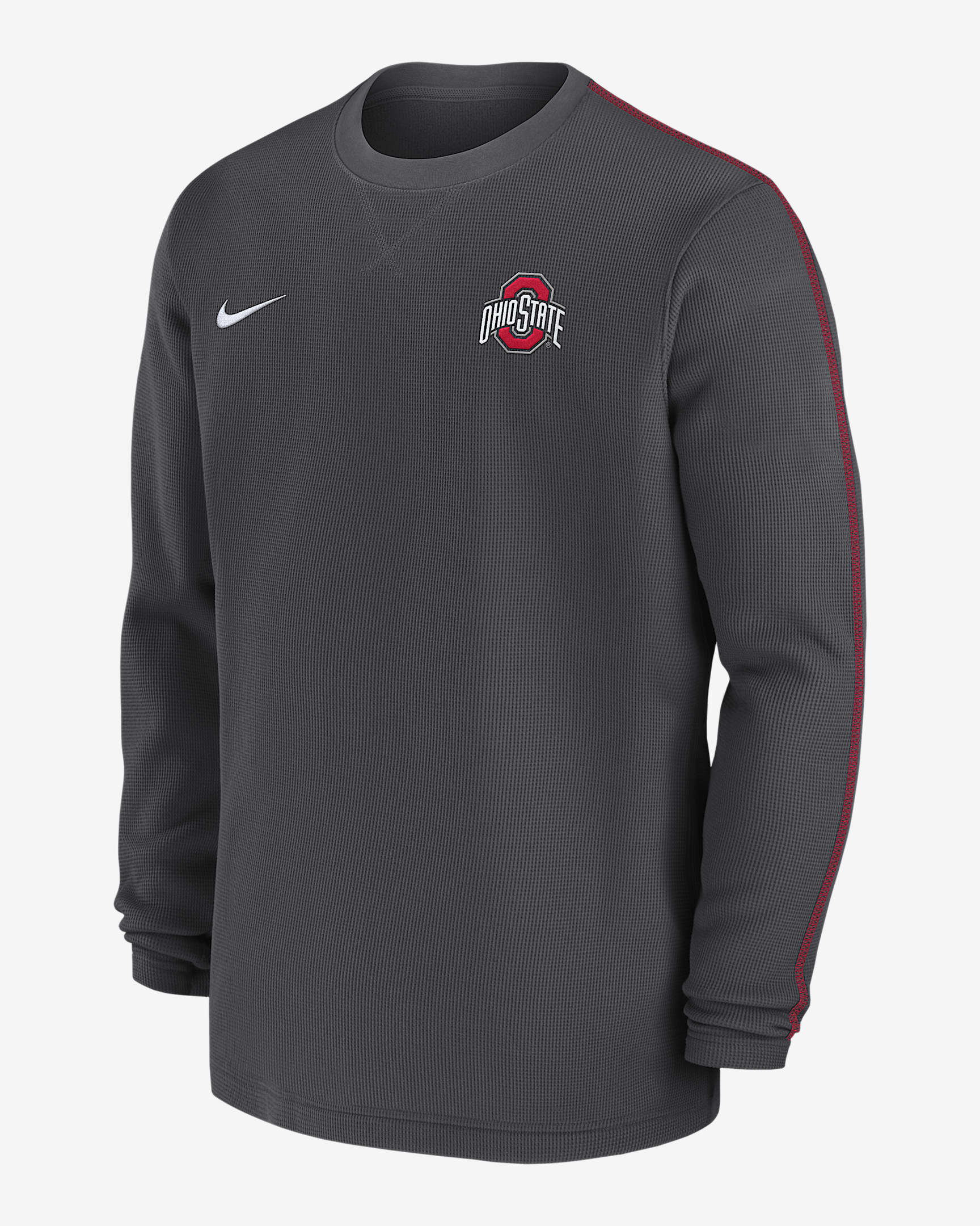 Ohio State Buckeyes Sideline Coach Men's Nike College LongSleeve Top