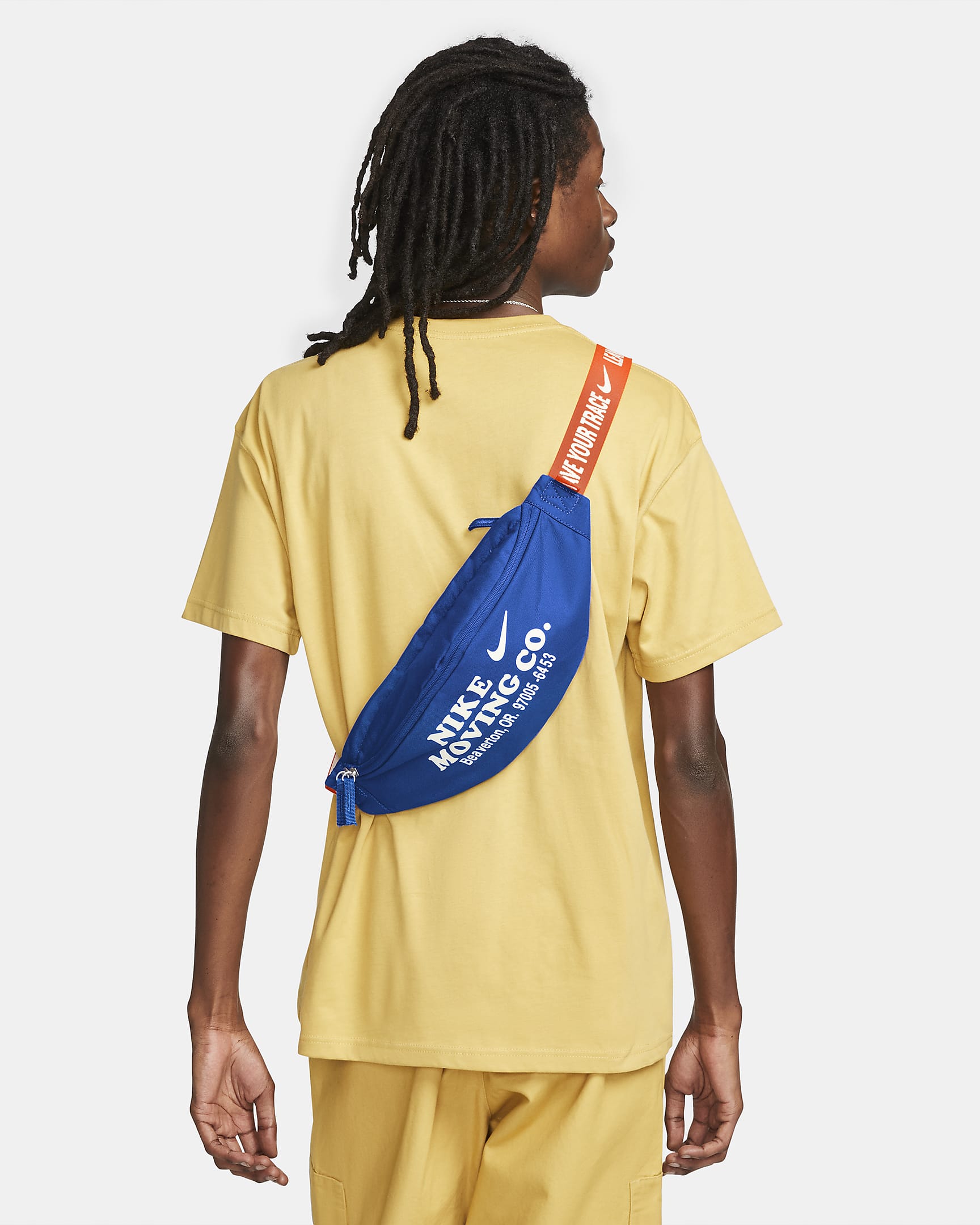 Nike Heritage Waist pack (3L) - Hyper Royal/Safety Orange/Coconut Milk