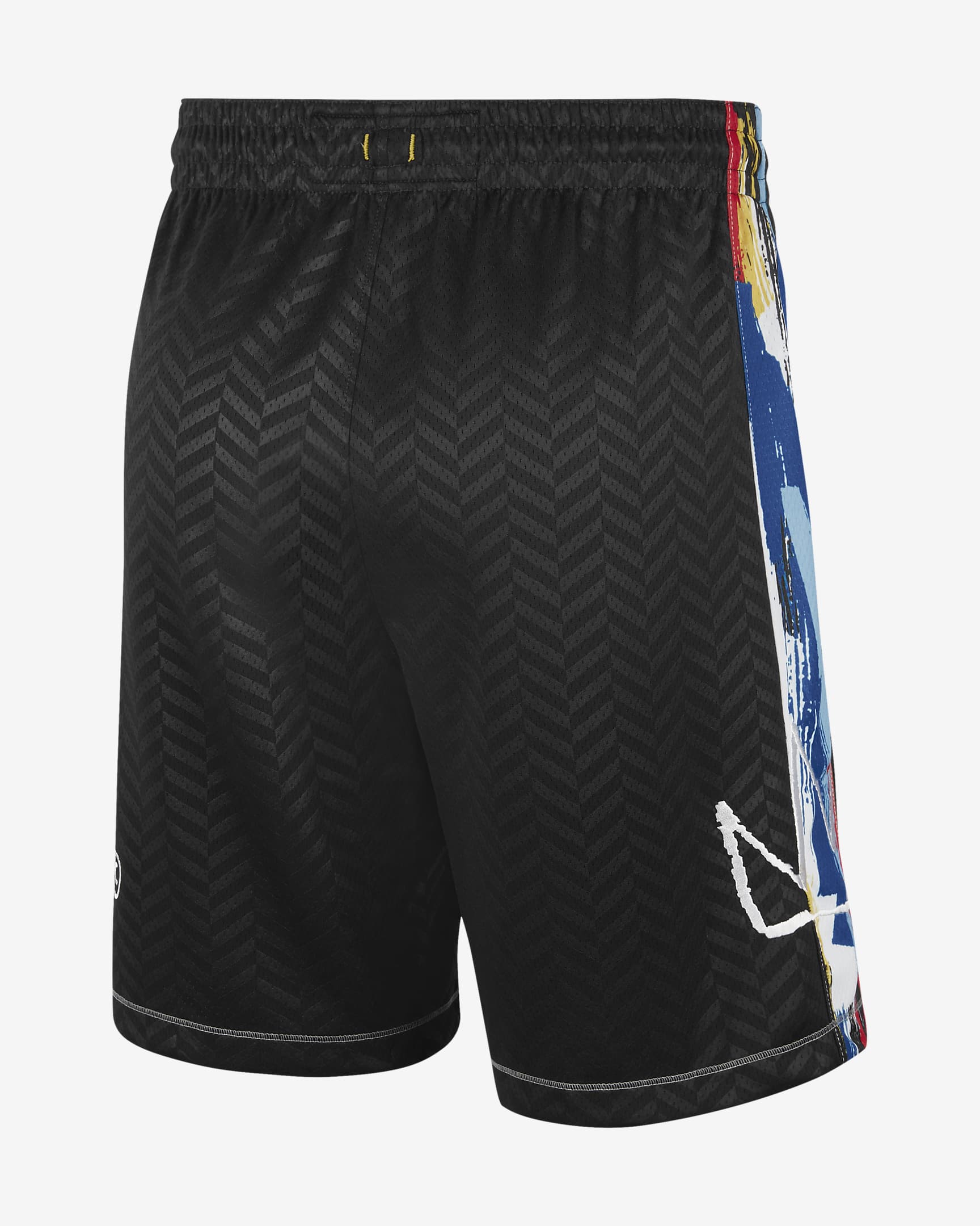 Brooklyn Nets City Edition 2020 Men's Nike NBA Swingman Shorts - Black/Royal Blue