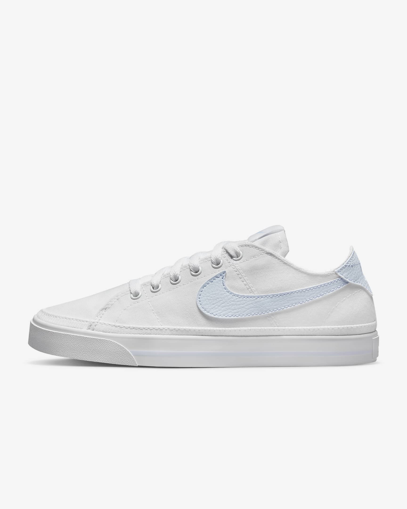 NikeCourt Legacy Canvas Women's Shoes - White/Football Grey