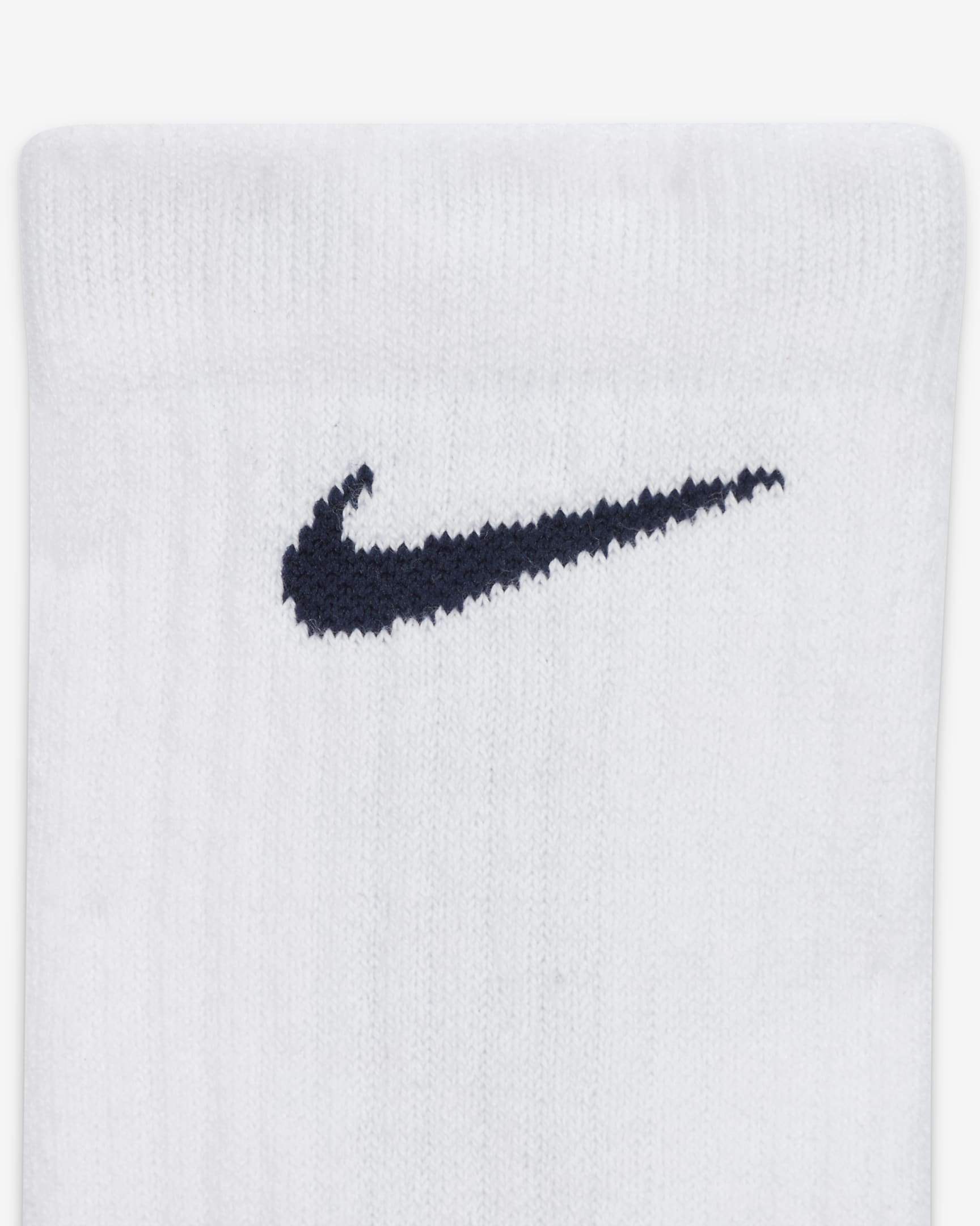 Nike Elite Crew Basketball Socks - White/College Navy/College Navy