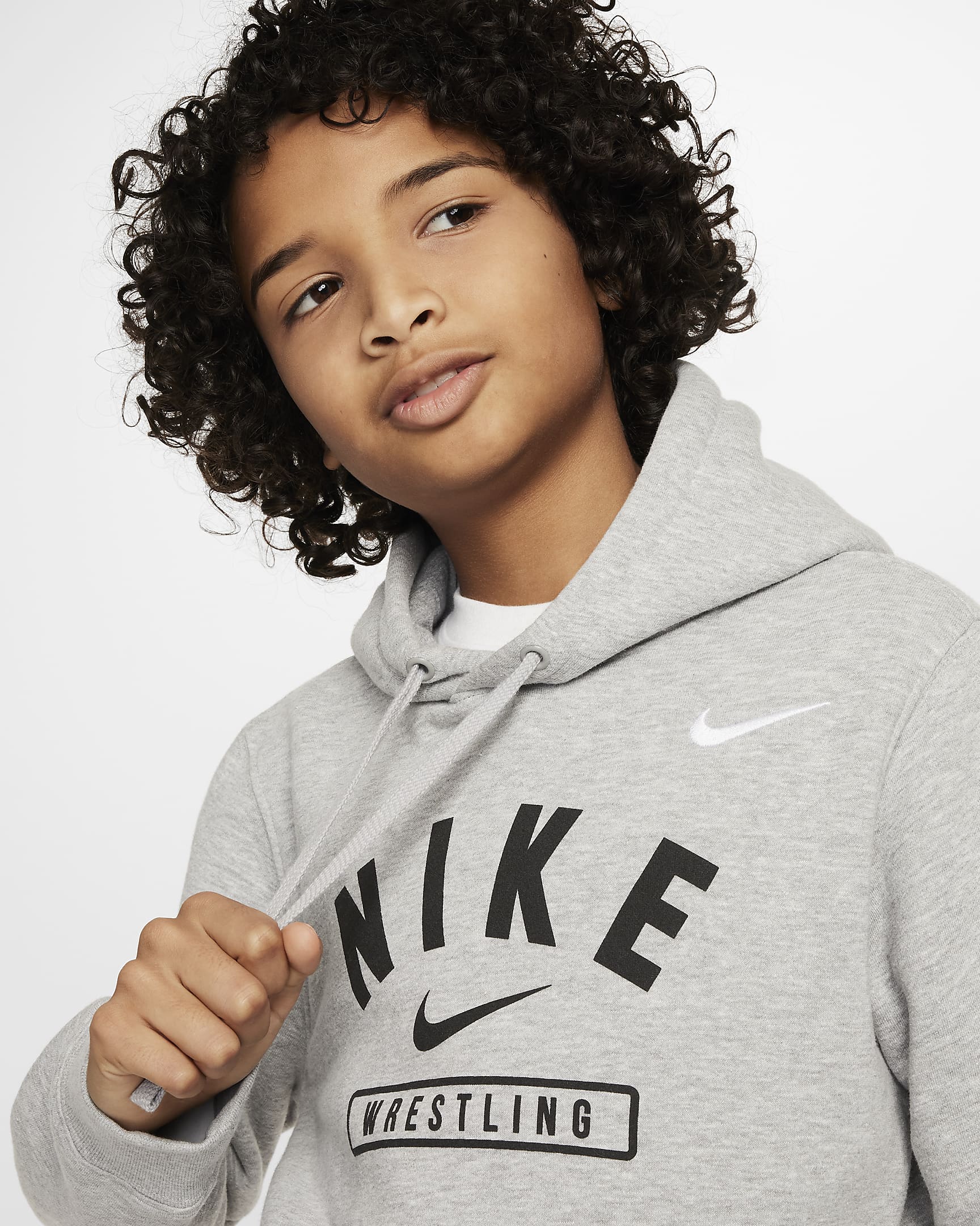 Nike Big Kids' Wrestling Pullover Hoodie. Nike.com