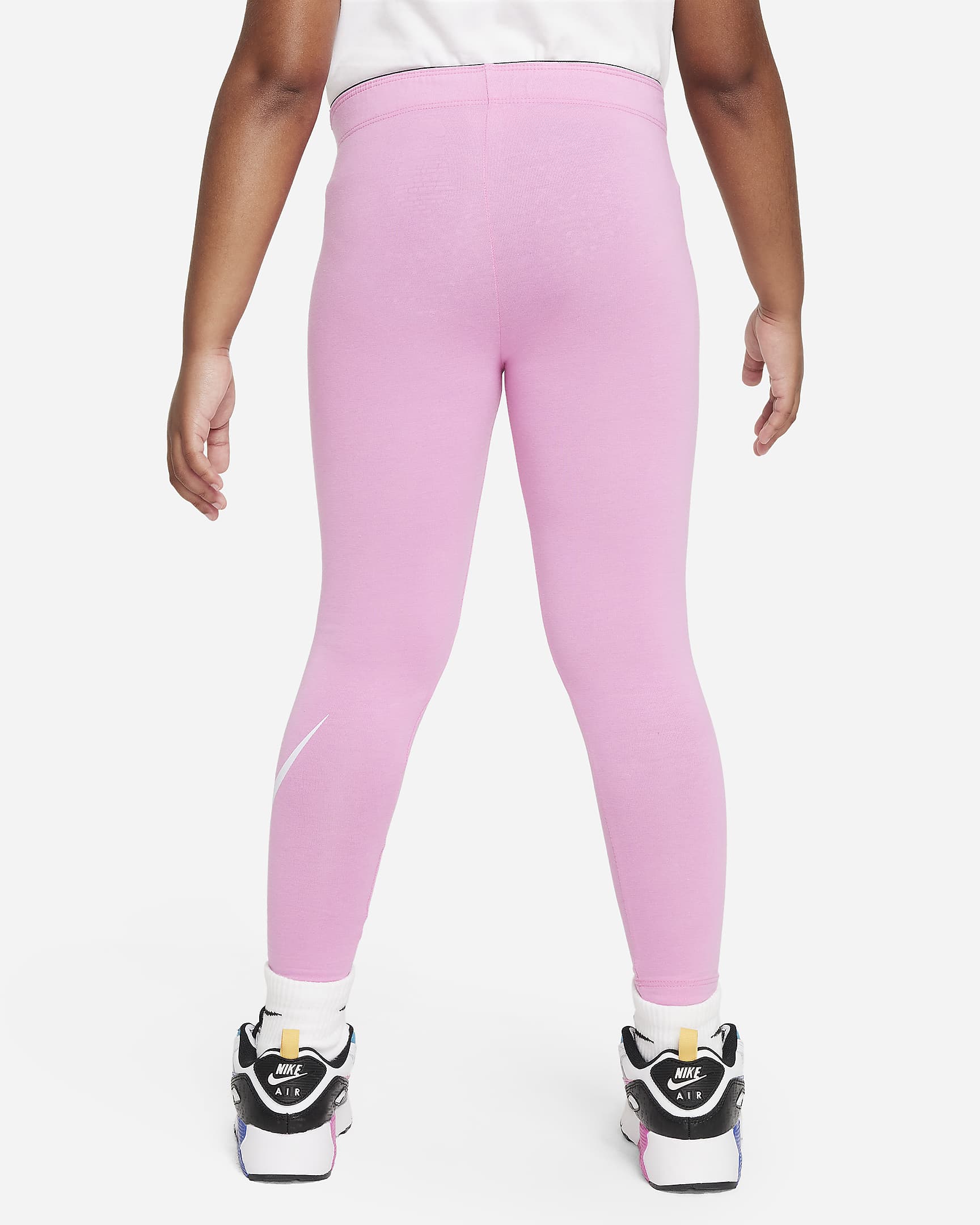 Leggings para niños talla pequeña Nike Sportswear - Rosa/Rosa