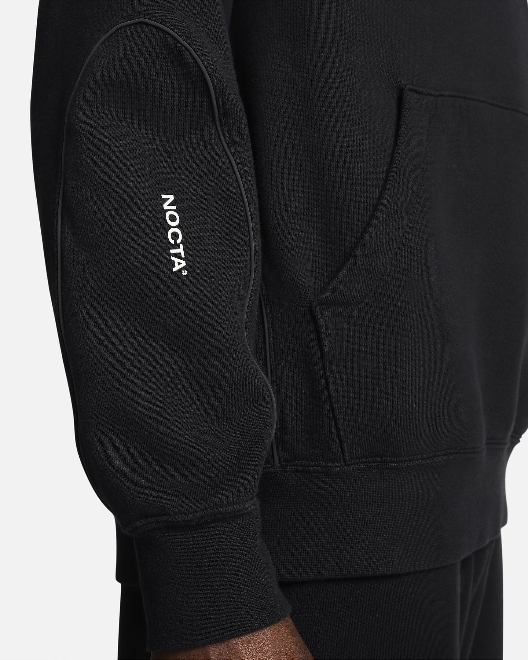 เสื้อมีฮู้ด NOCTA Fleece CS NOCTA - ดำ/ดำ/ขาว