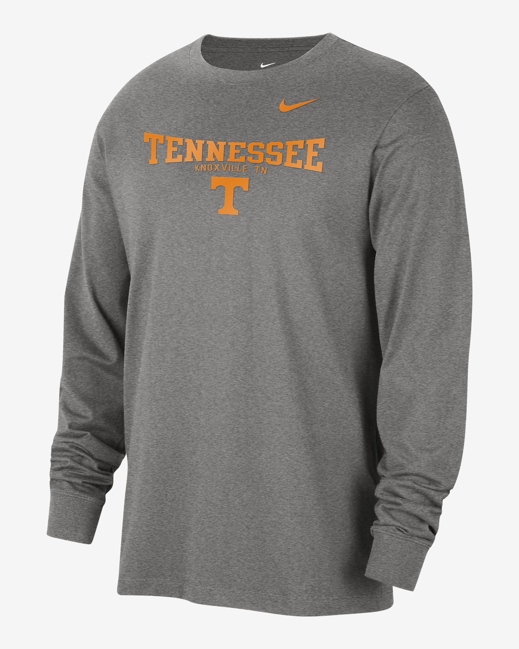 Tennessee Men's Nike College Crew-Neck Long-Sleeve T-Shirt. Nike.com