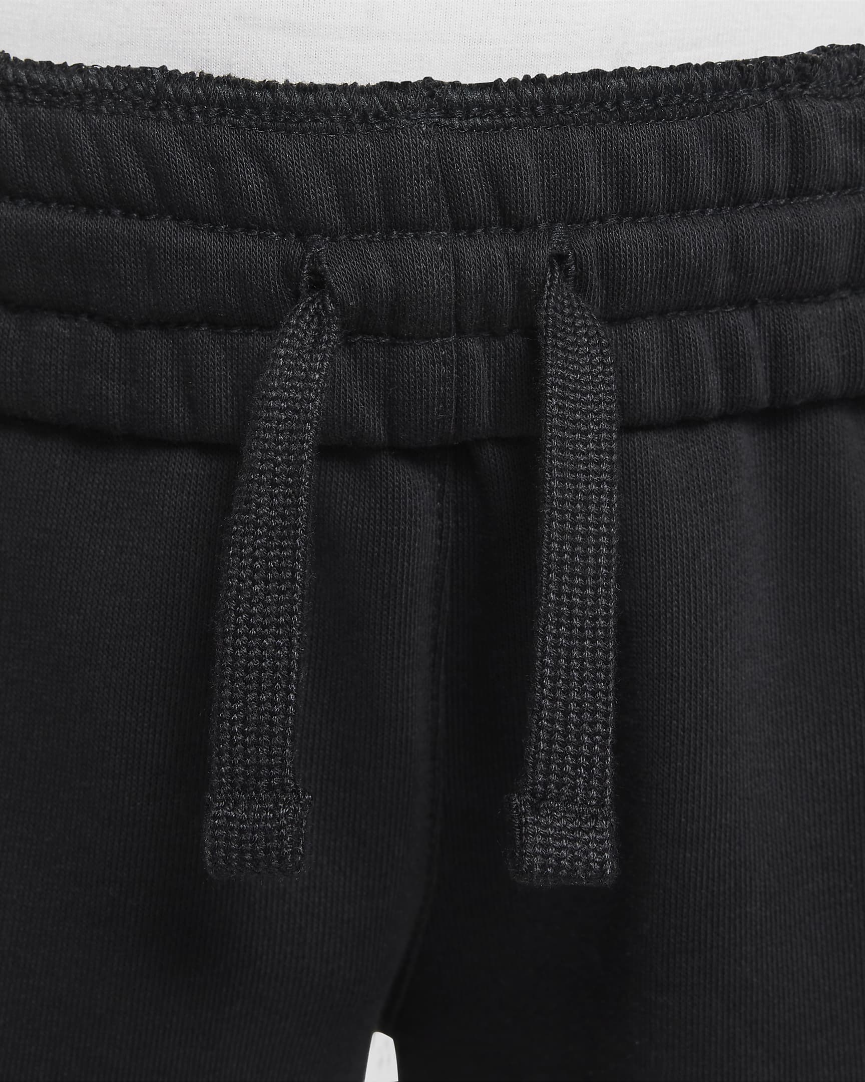 Nike Club Fleece Older Kids' French Terry Joggers - Black/White