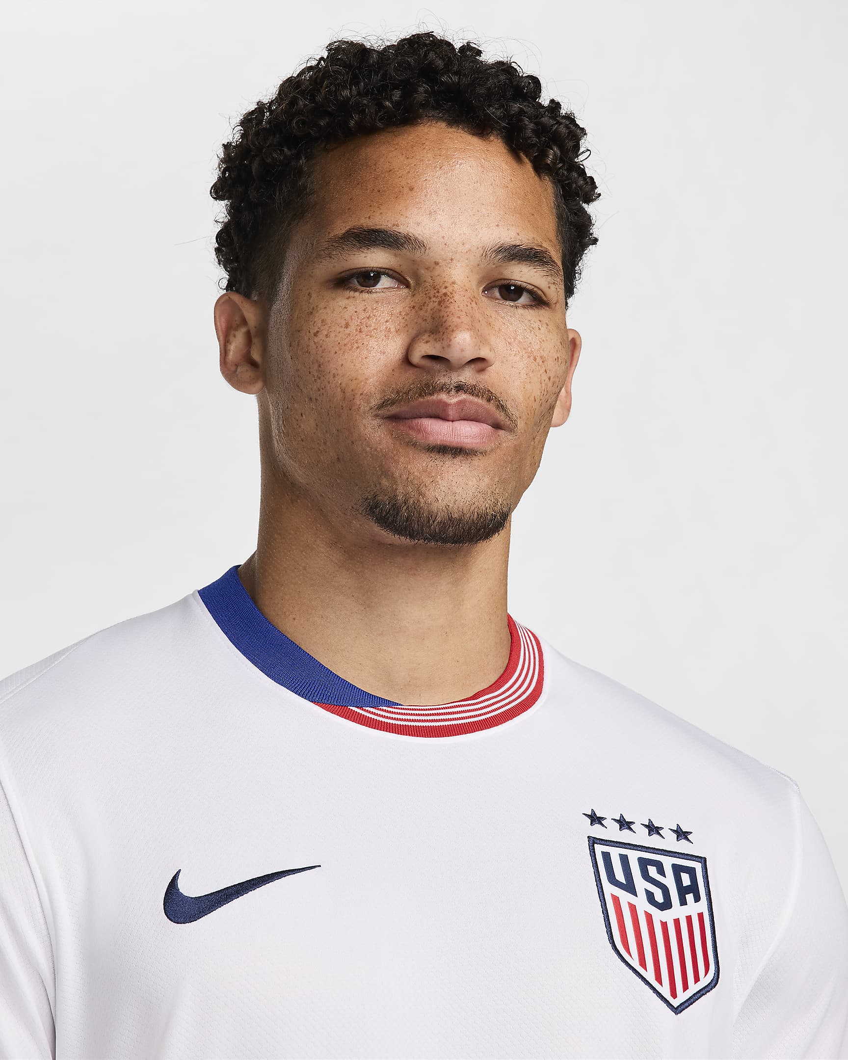 USWNT 2024 Stadium Home Men's Nike DriFIT Soccer Replica Jersey.