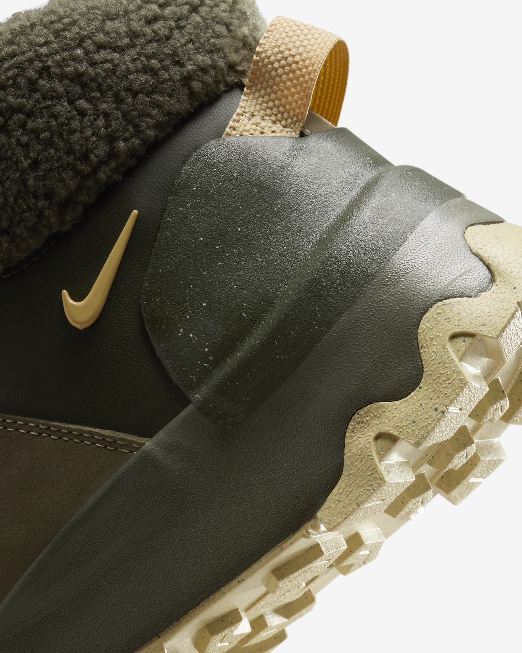 Nike City Classic Premium Botas impermeables - Mujer - Cargo Khaki/Medium Olive/Campfire Orange/Sesame