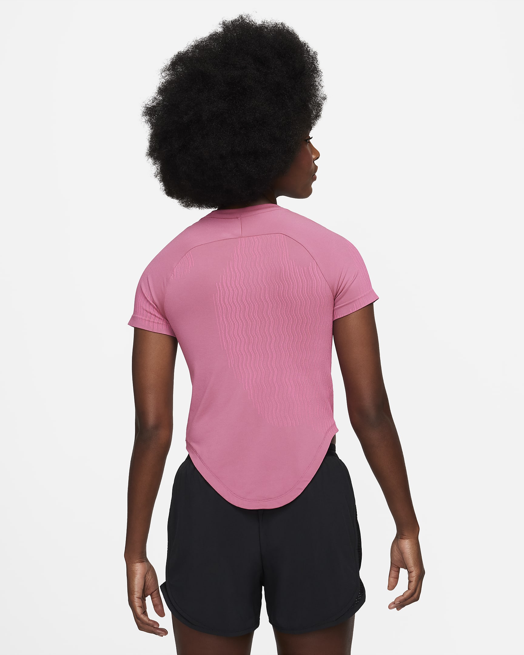 Nike Running Division Women's Dri-FIT ADV Short-Sleeve Running Top - Alchemy Pink/Smokey Mauve