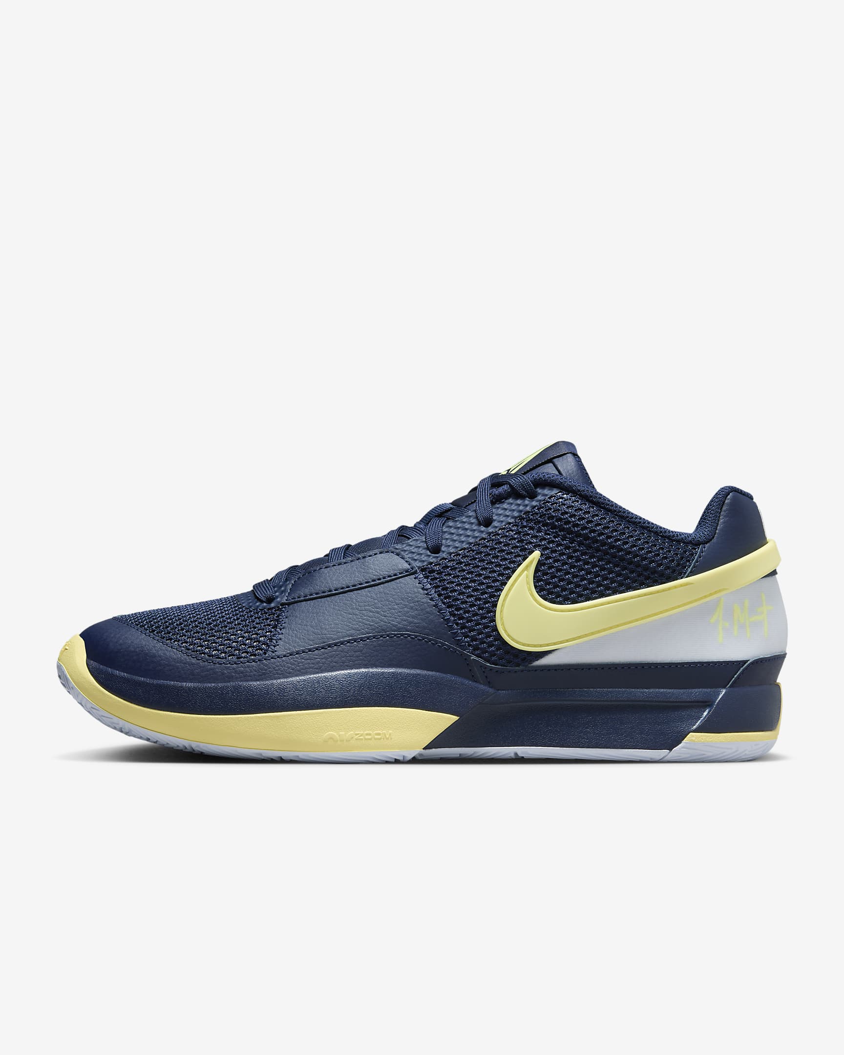 Ja 1 Sabatilles de bàsquet - Midnight Navy/Football Grey/Light Laser Orange