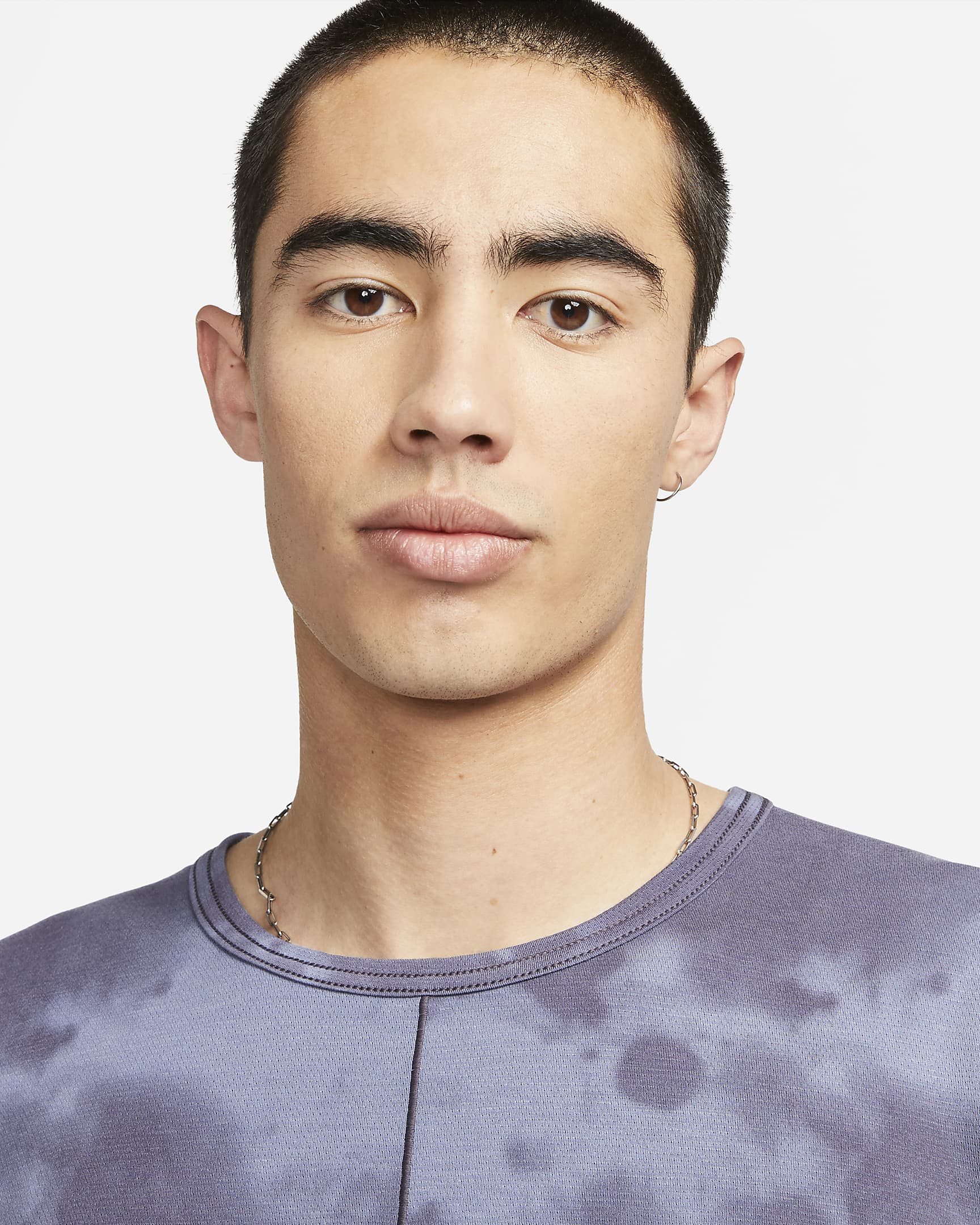 Nike Dri-FIT Men's All-Over Print Short-Sleeve Yoga Top. Nike IN