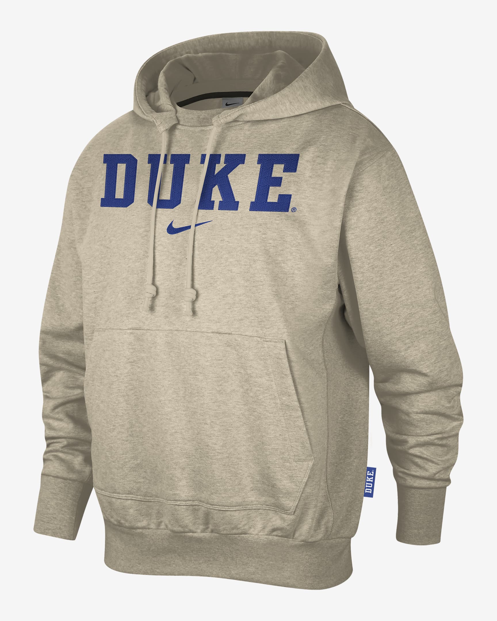 Duke Standard Issue Men's Nike College Pullover Hoodie - Rattan