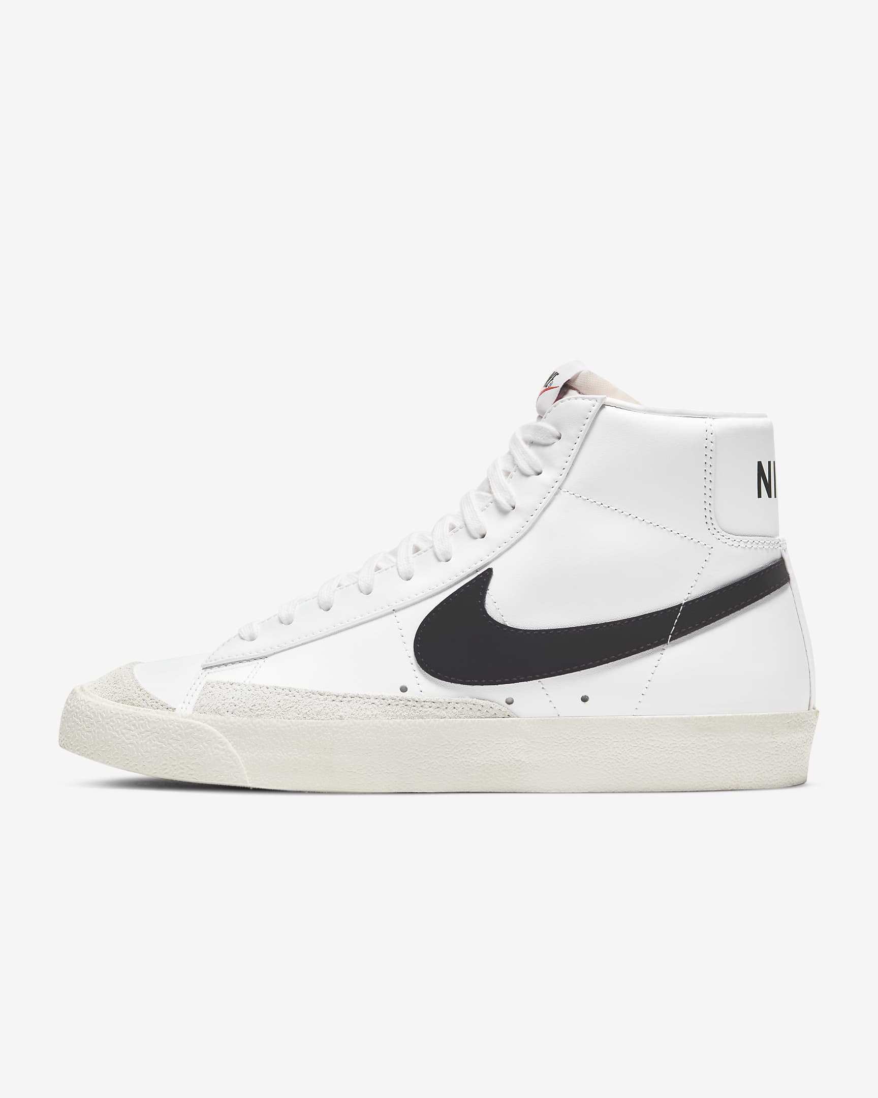 Nike Blazer Mid '77 Vintage Men's Shoes - White/Black