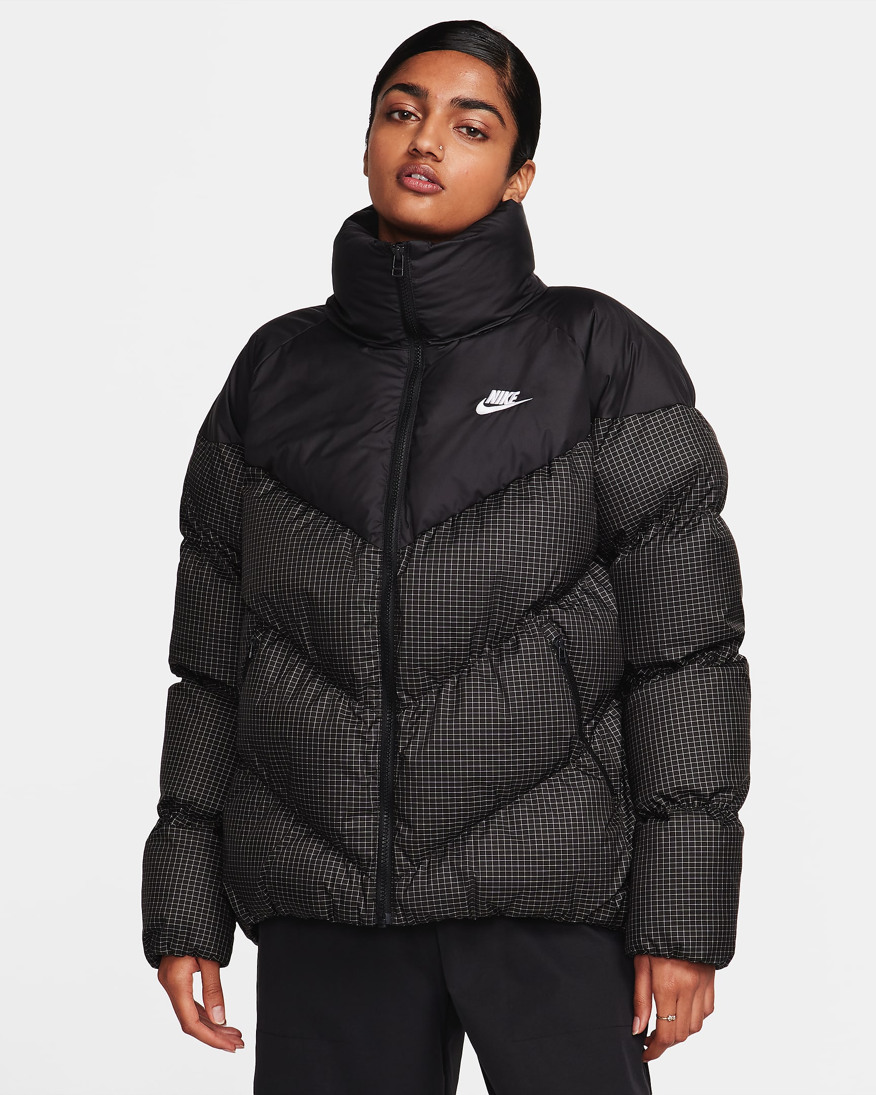Nike Sportswear Windpuffer Women's Therma-FIT Loose Puffer Jacket. Nike SK