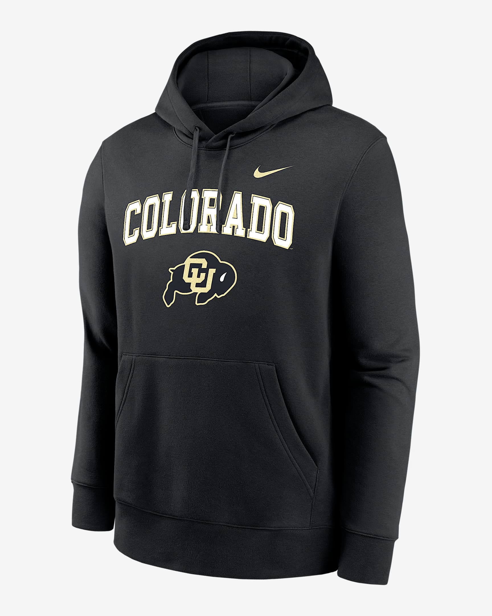 Colorado Club Men's Nike College Pullover Hoodie - Black