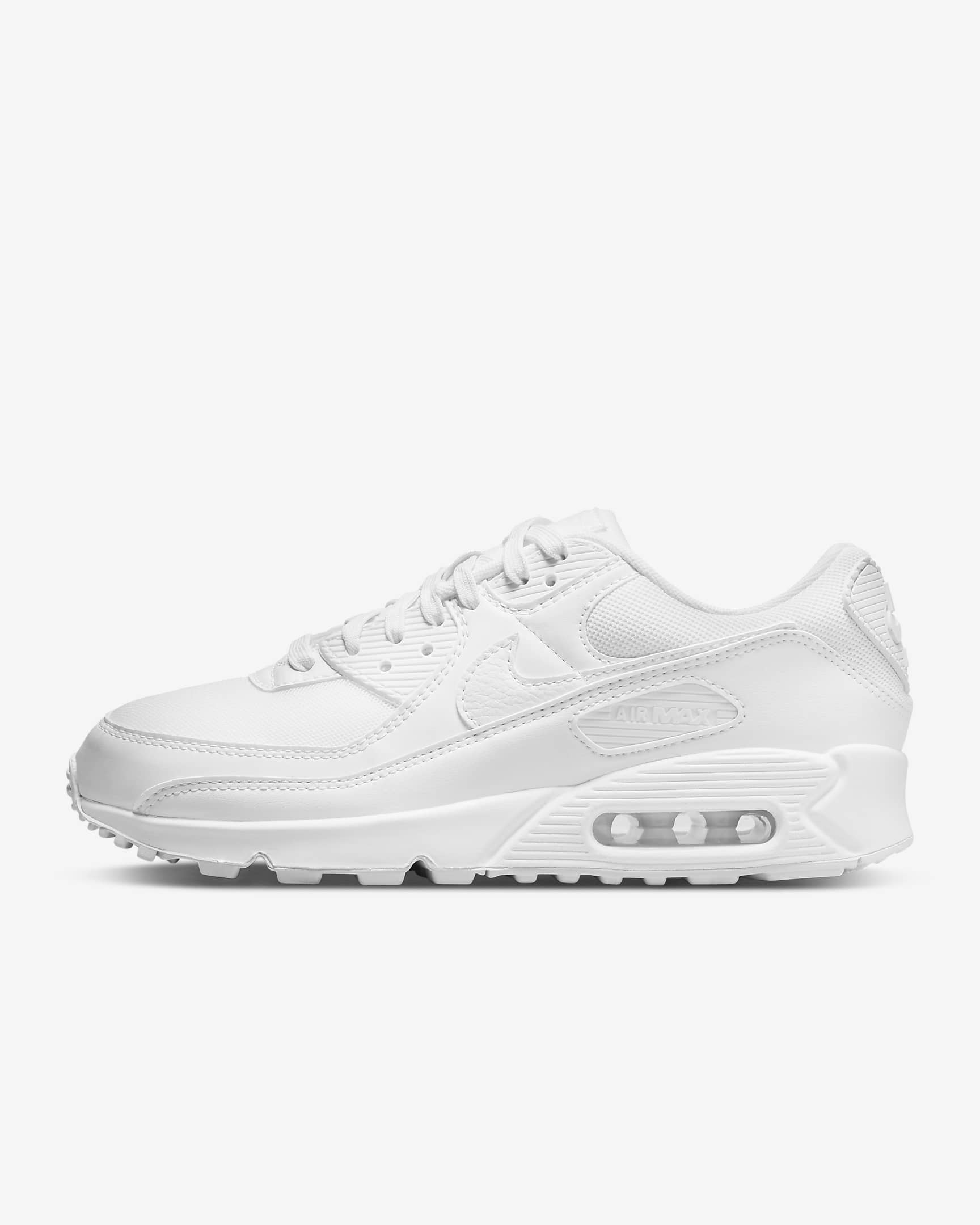 Nike Air Max 90 Women's Shoes - White/White/White