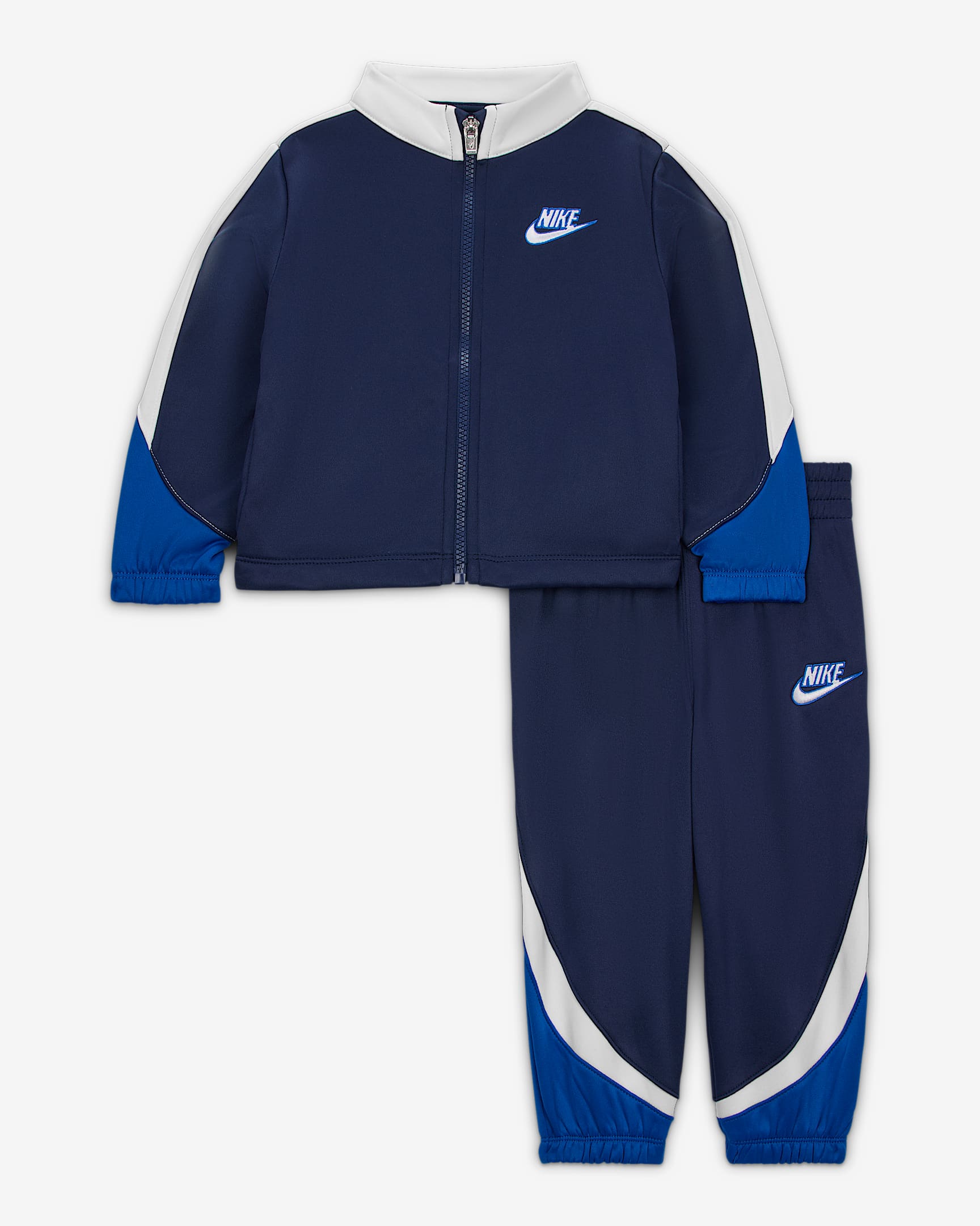 Conjunto de duas peças com blocos de cor Nike Propus para bebé (12-24 meses) - Midnight Navy
