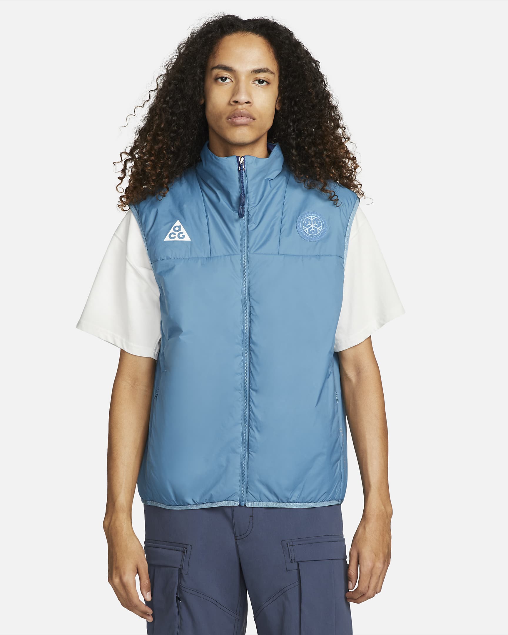 Nike ThermaFIT ACG "Rope De Dope" Packable Insulated Vest.