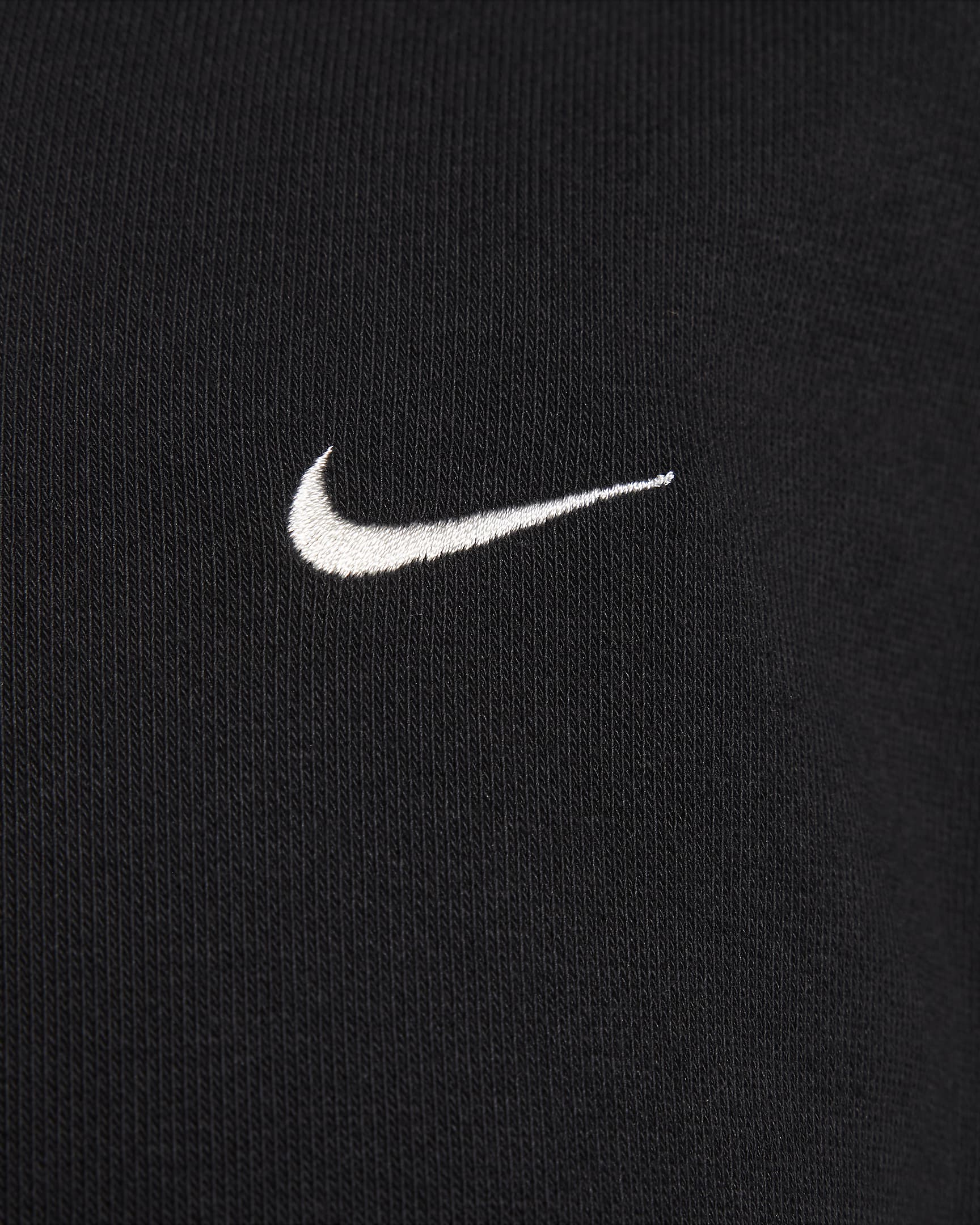 Nike Sportswear Chill Terry hosszú cipzáras, francia frottír, laza, kapucnis női pulóver - Fekete/Sail