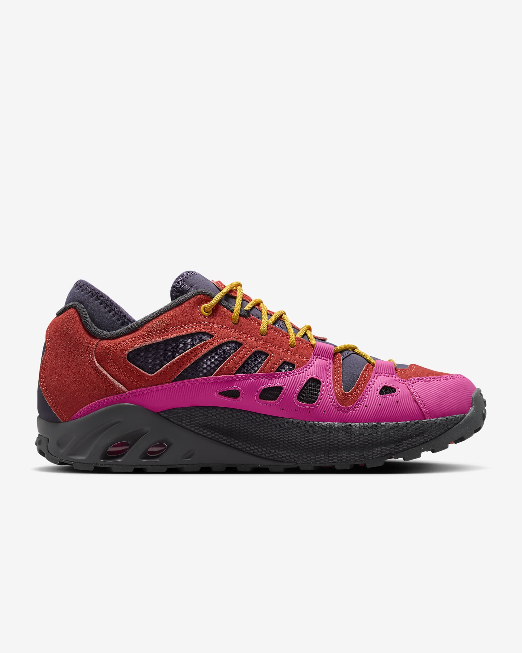 รองเท้าผู้ชาย Nike ACG Air Exploraid - Light Wild Mango/Dark Raisin/Laser Fuchsia/University Gold