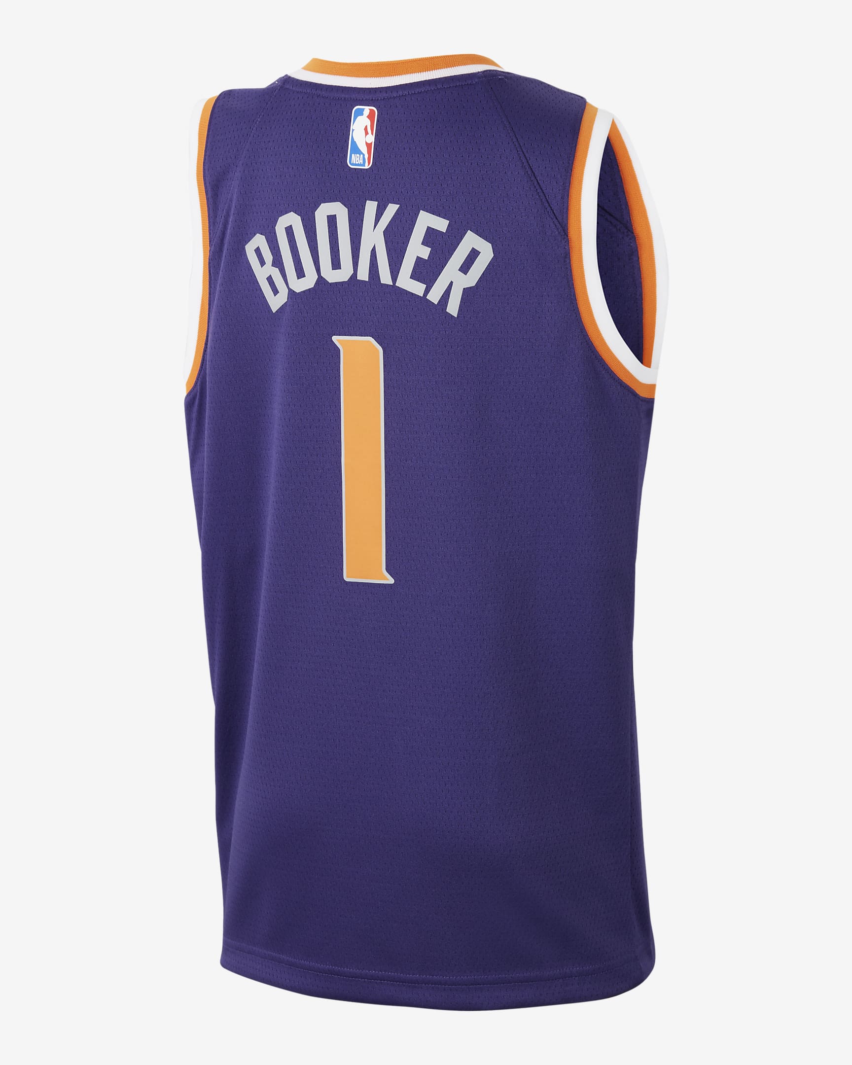 Devin Booker Suns Icon Edition Older Kids' Nike NBA Swingman Jersey ...