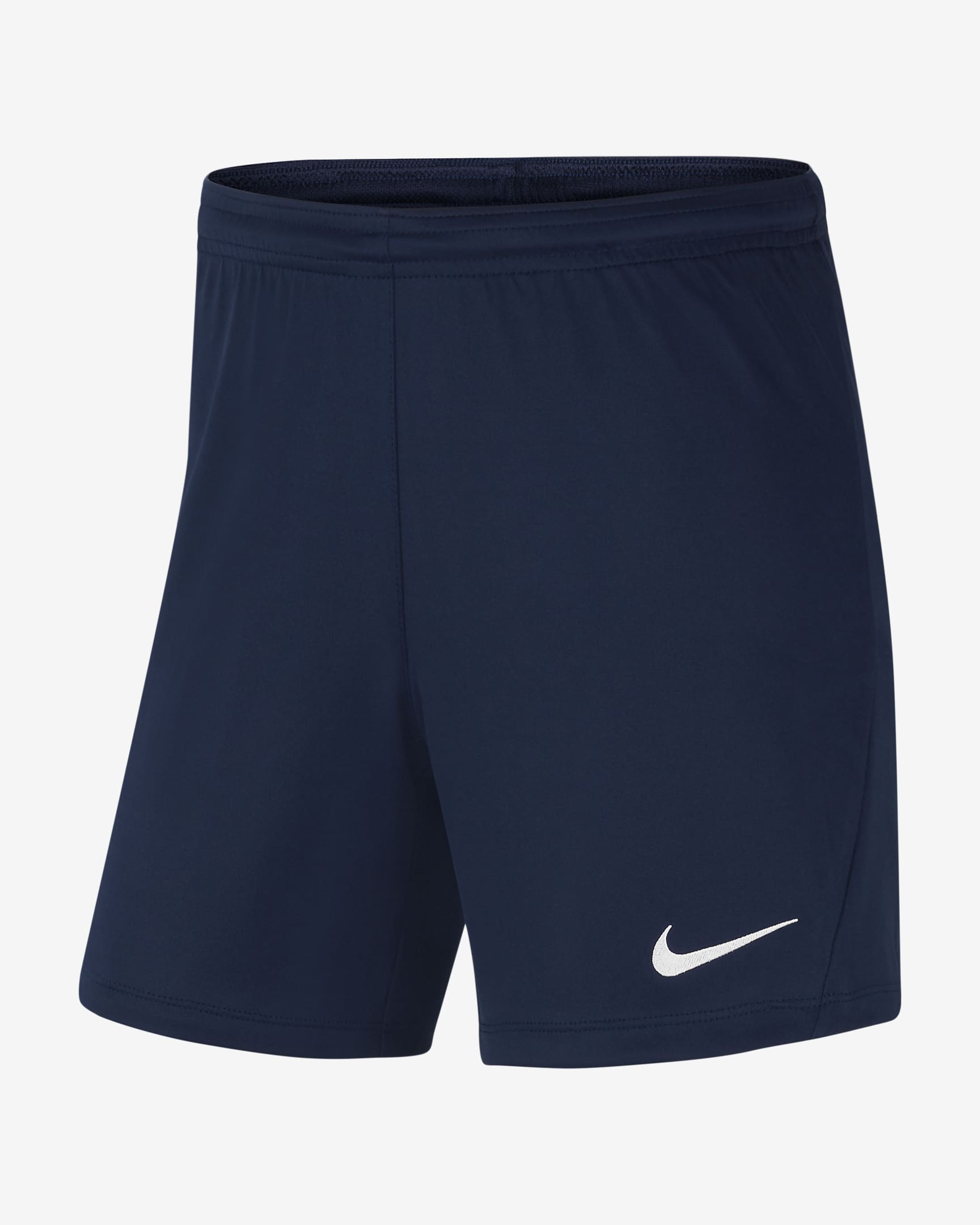 Nike Dri-FIT Park 3 Women's Knit Soccer Shorts - Midnight Navy/White