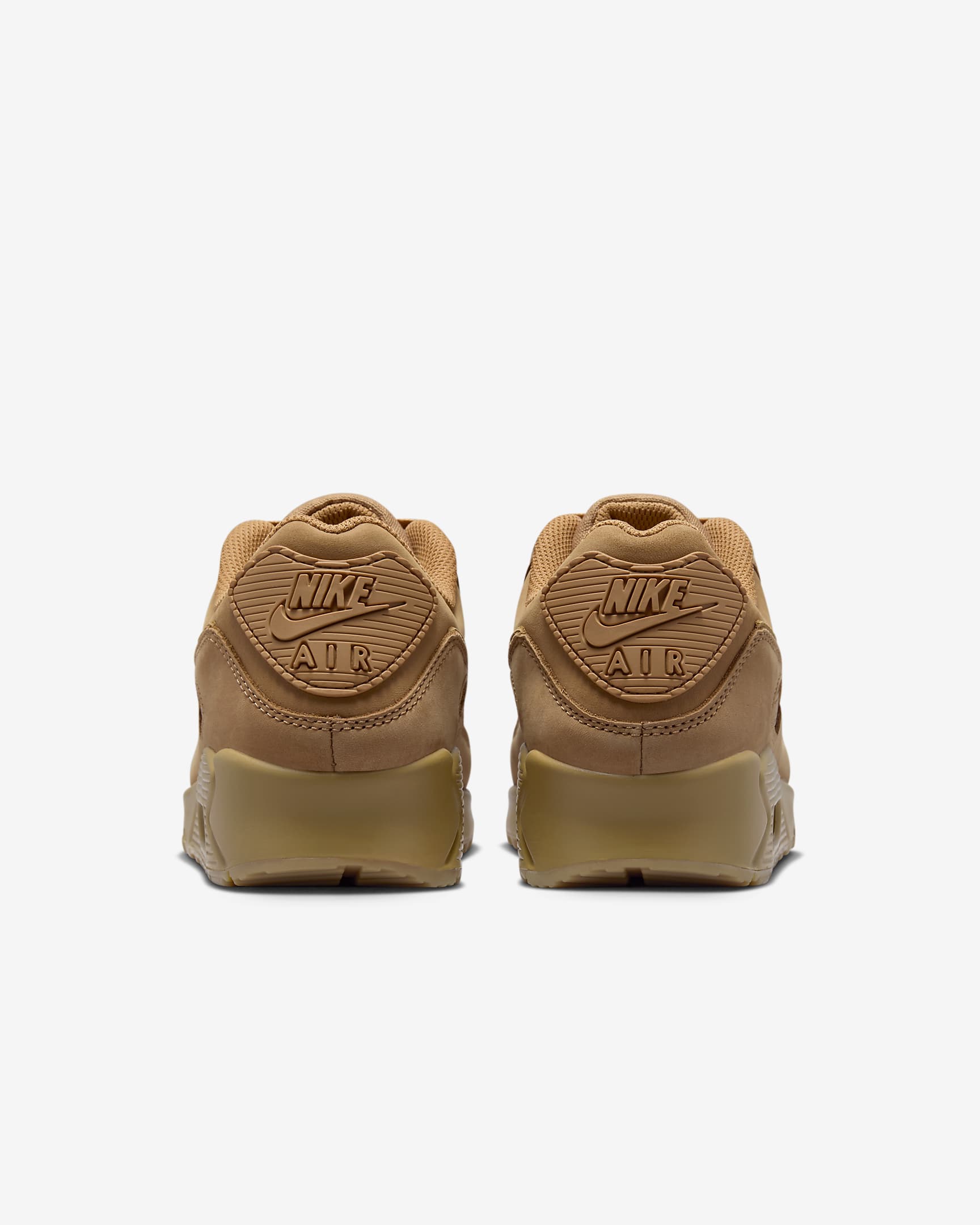 Nike Air Max 90 Premium Men's Shoes - Flax/Gum Light Brown/Wheat