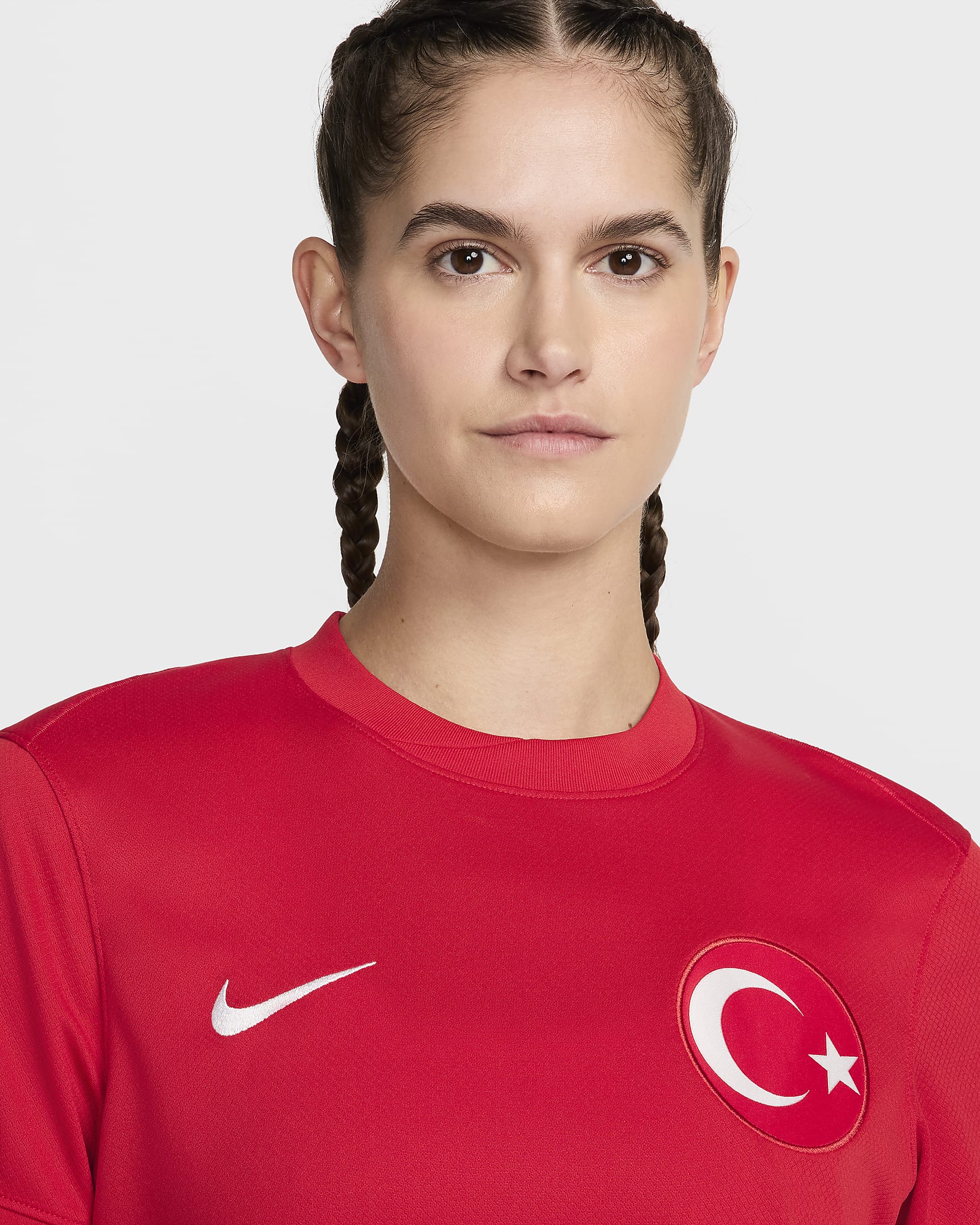 Türkiye 2024/25 Stadium Away Women's Nike Dri-FIT Football Replica Shirt - Sport Red/Sport Red/White