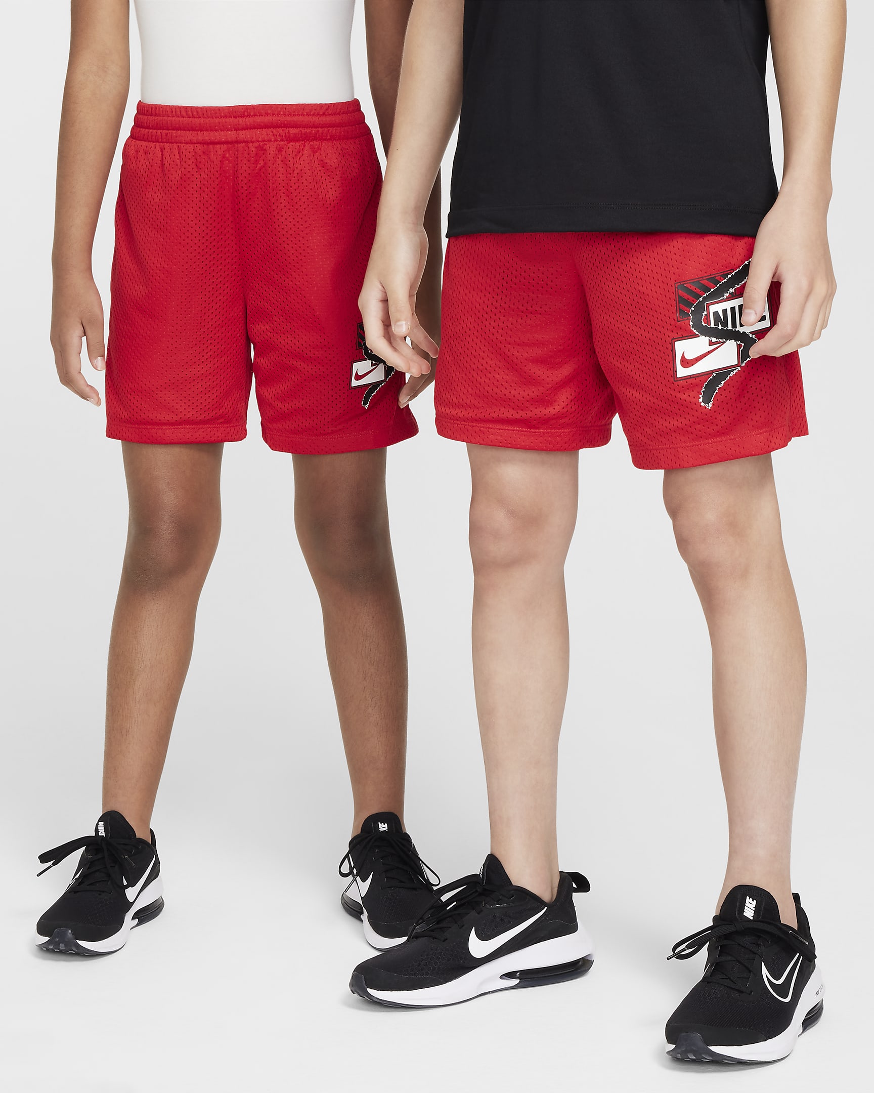 Σορτς Dri-FIT Nike Multi για μεγάλα αγόρια - University Red